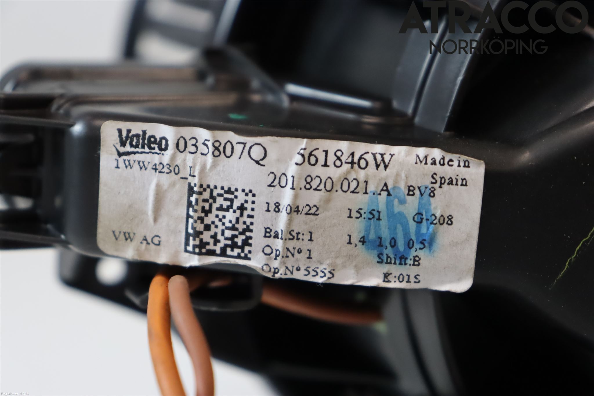 Audi A1 19- Värmefläkt