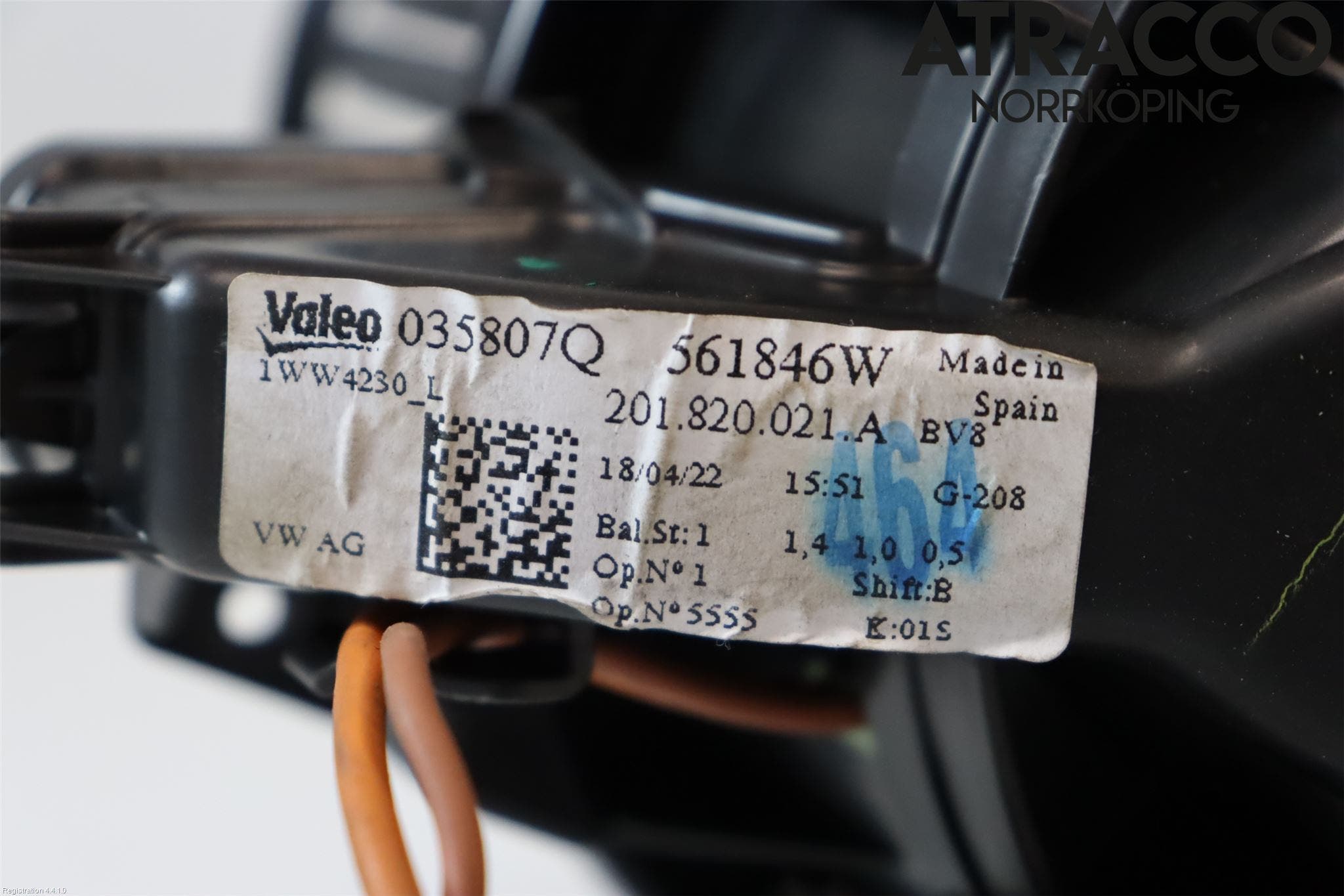 Audi A1 19- Värmefläkt