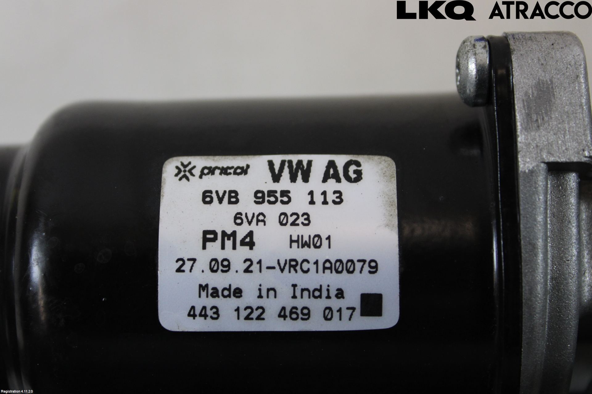 Skoda FABIA 22- Torkarmekanism Vindruta