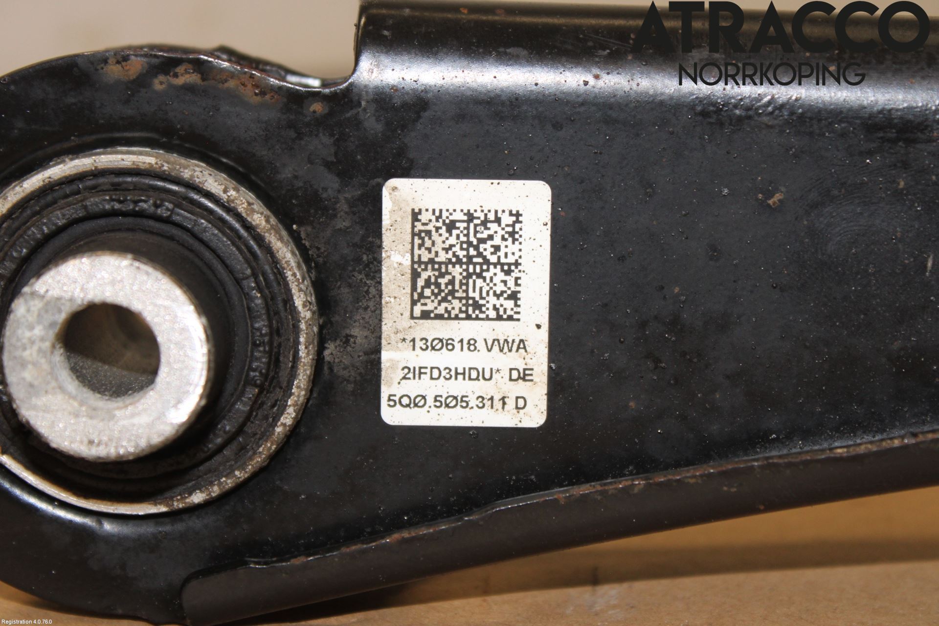 Audi Q2/SQ2 17- Bärarm Bak Höger