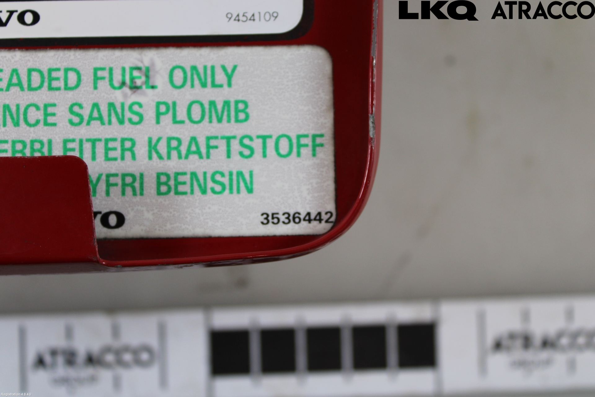 Volvo S70/V70/XC  97-00 Tanklucka