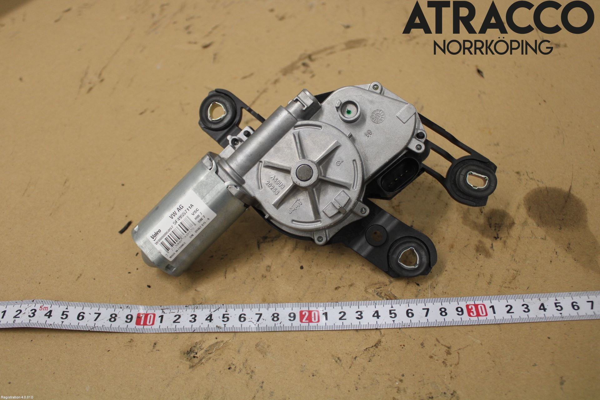 Seat LEON 13-20 Torkarmotor Baklucka