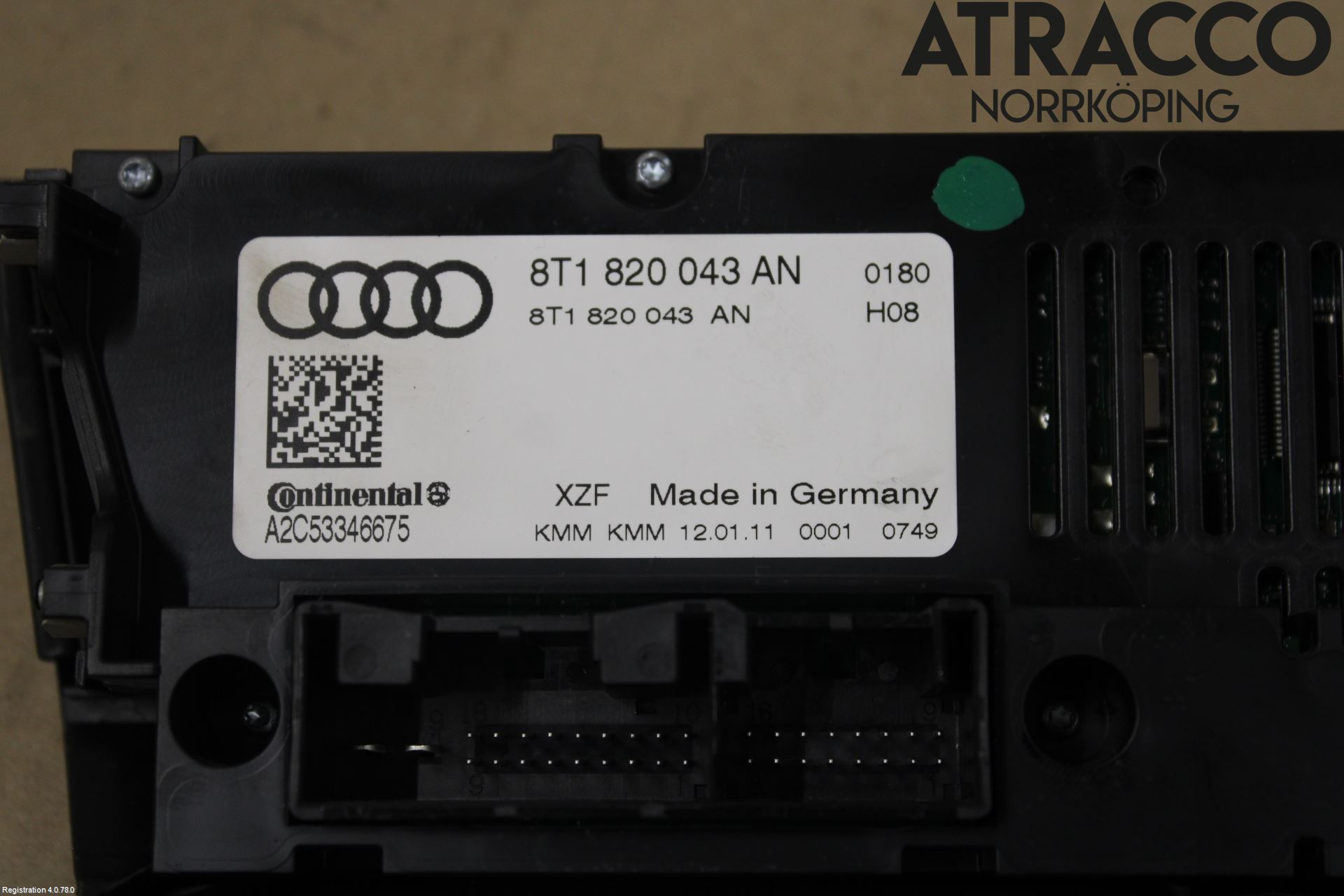 Audi A5 07-16 Värmereglage