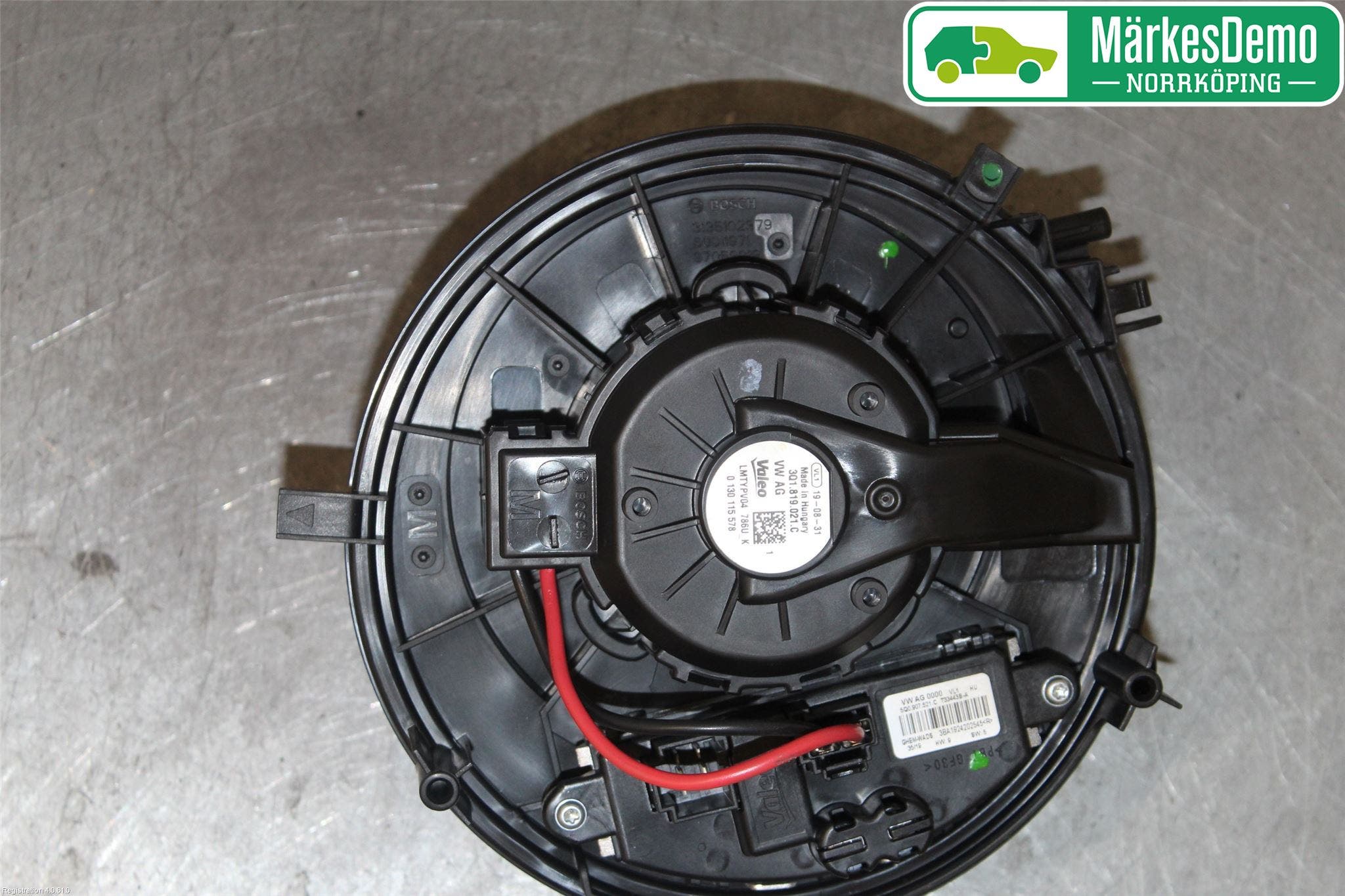 Volkswagen VW TIGUAN 16-24 Värmefläkt