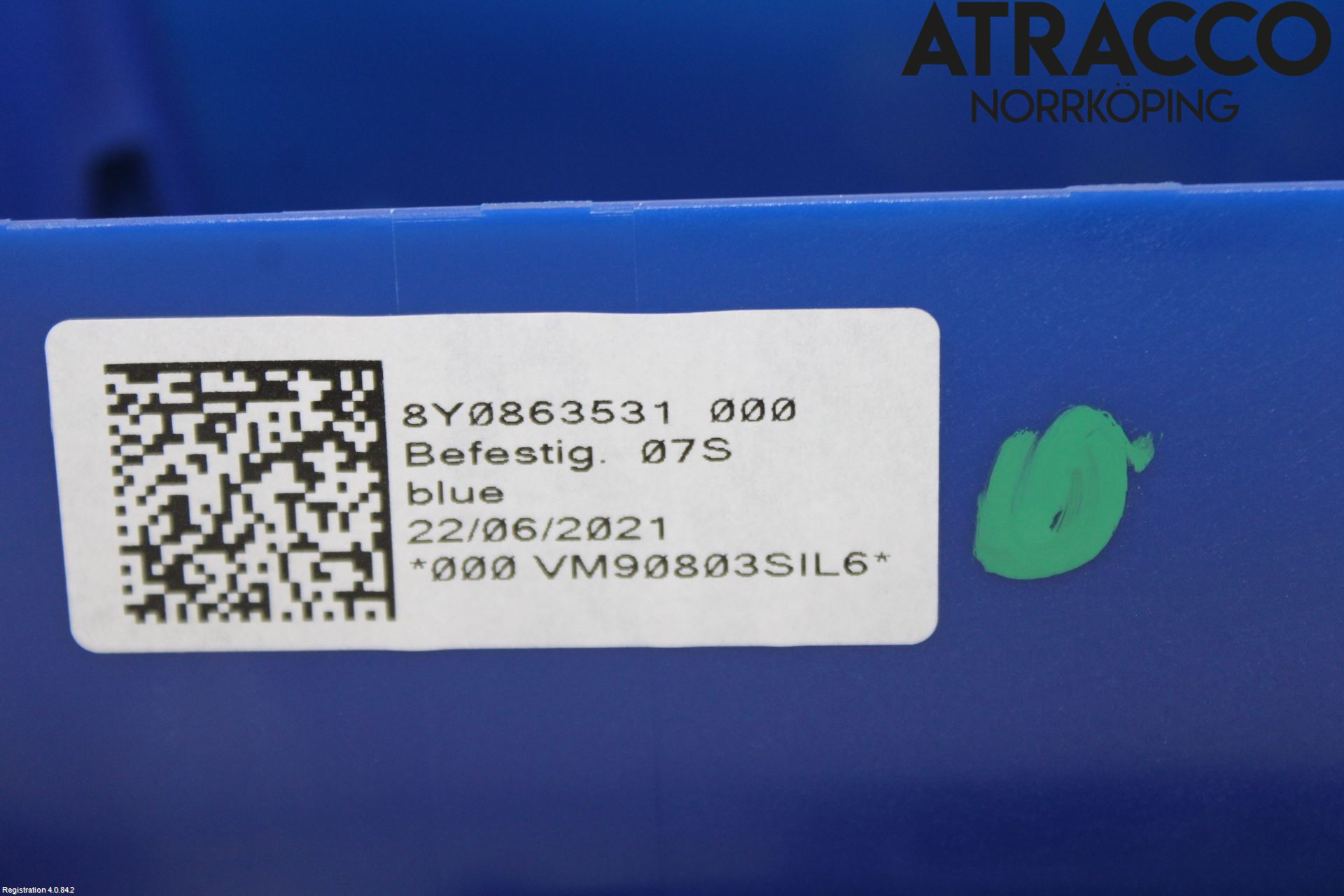 Audi A3/S3 8Y 21- Instrumentkonsoll Mitt