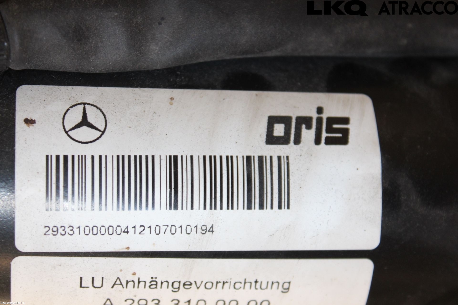 Mercedes-Benz MB EQC (N293) 20- Dragkrok