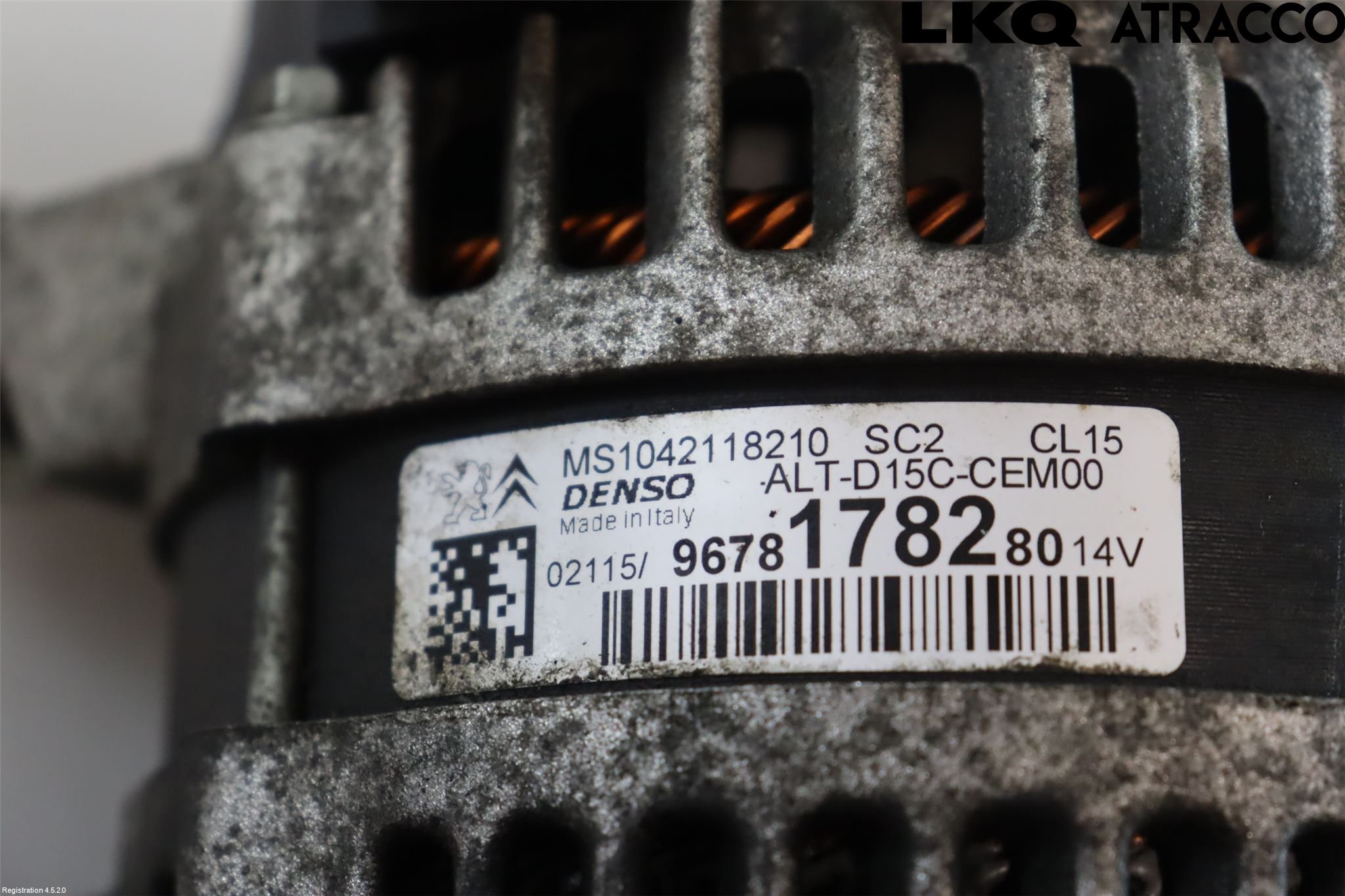 Citroen C4 PICASSO 14-18 Generator