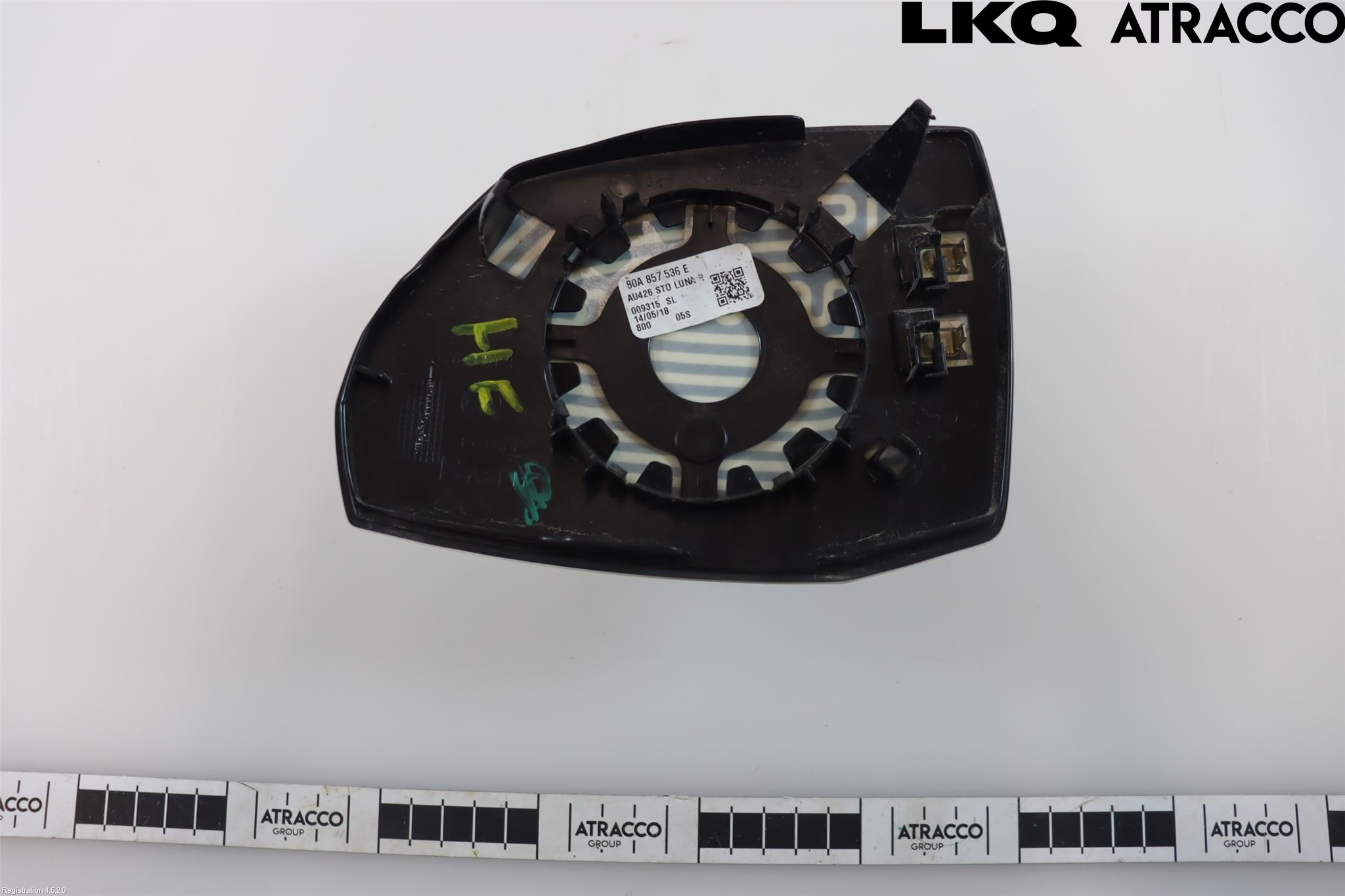 Audi Q5/SQ5 17- Spegelglas Hö