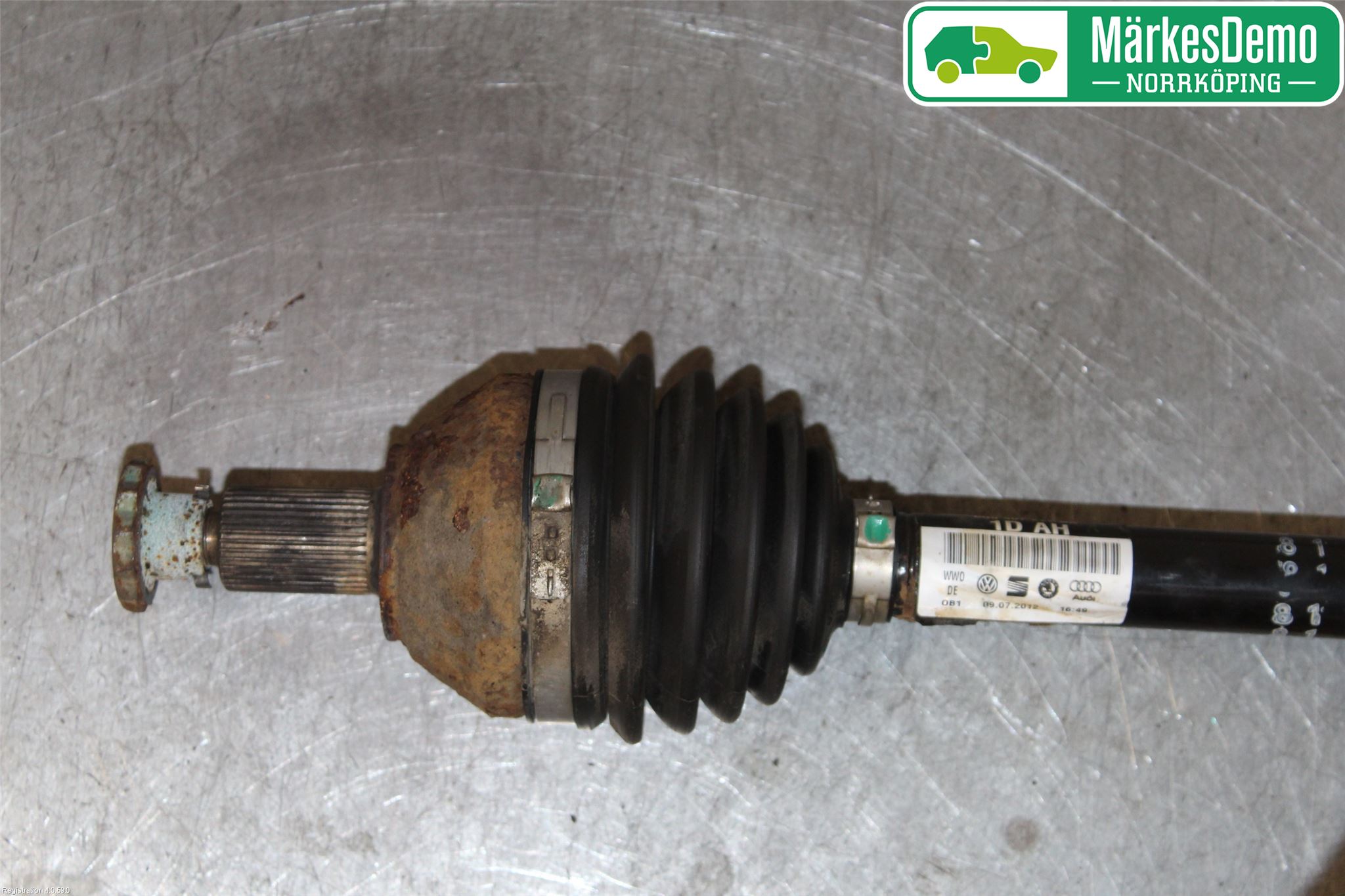 Skoda FABIA 07-14 Drivaxel Fram Vänster