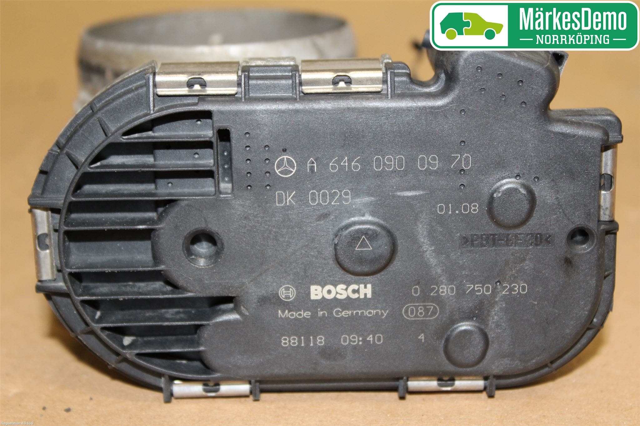 Mercedes-Benz MB E-KLASS (W211) 02-09 Injspjällhus