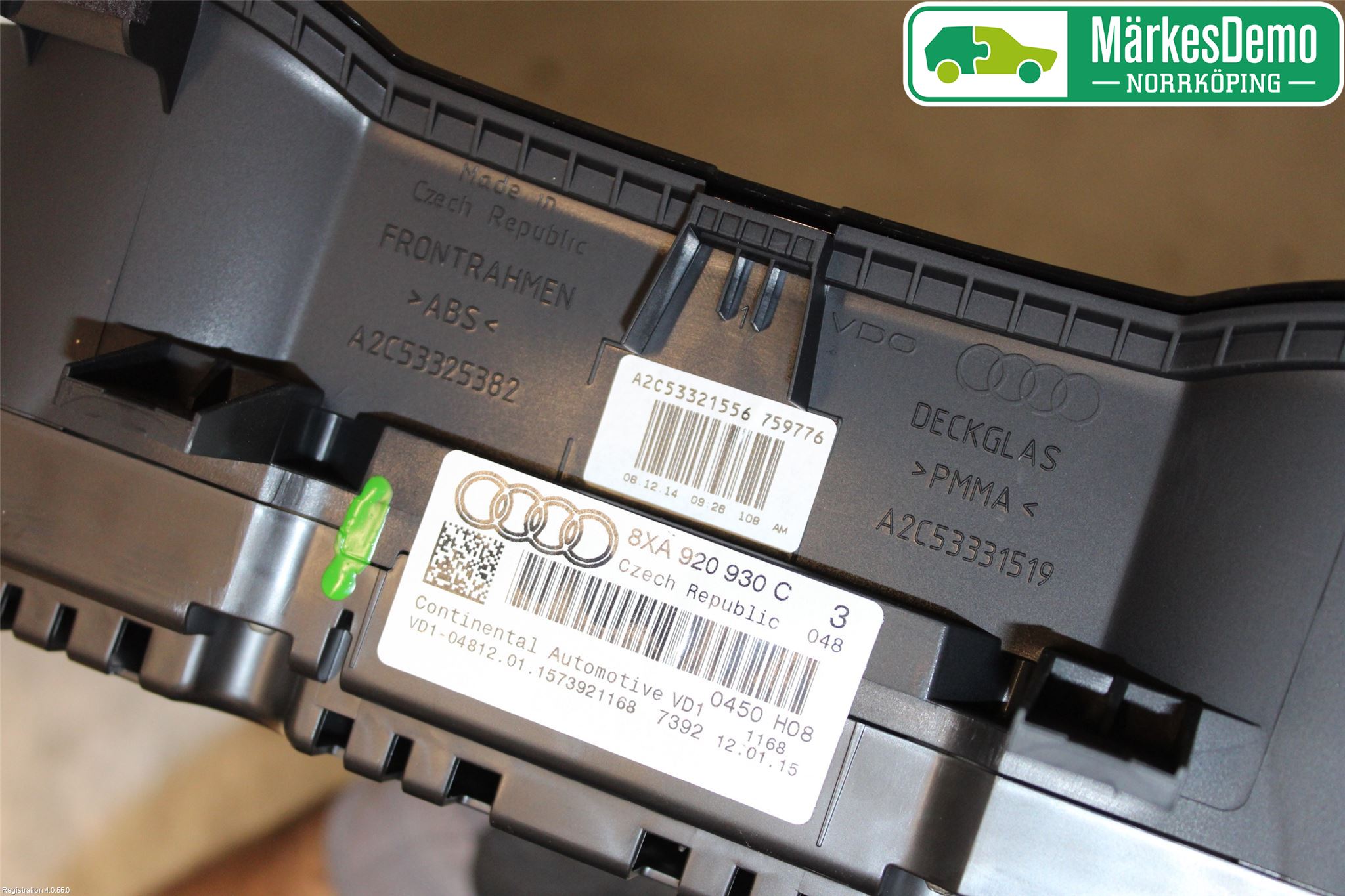 Audi A1/S1 11-18 Instrument Komb