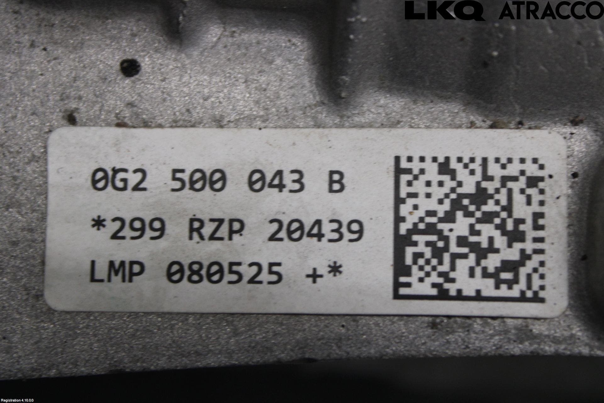 Volkswagen VW TOUAREG CR 18- Bakväxel-Diff