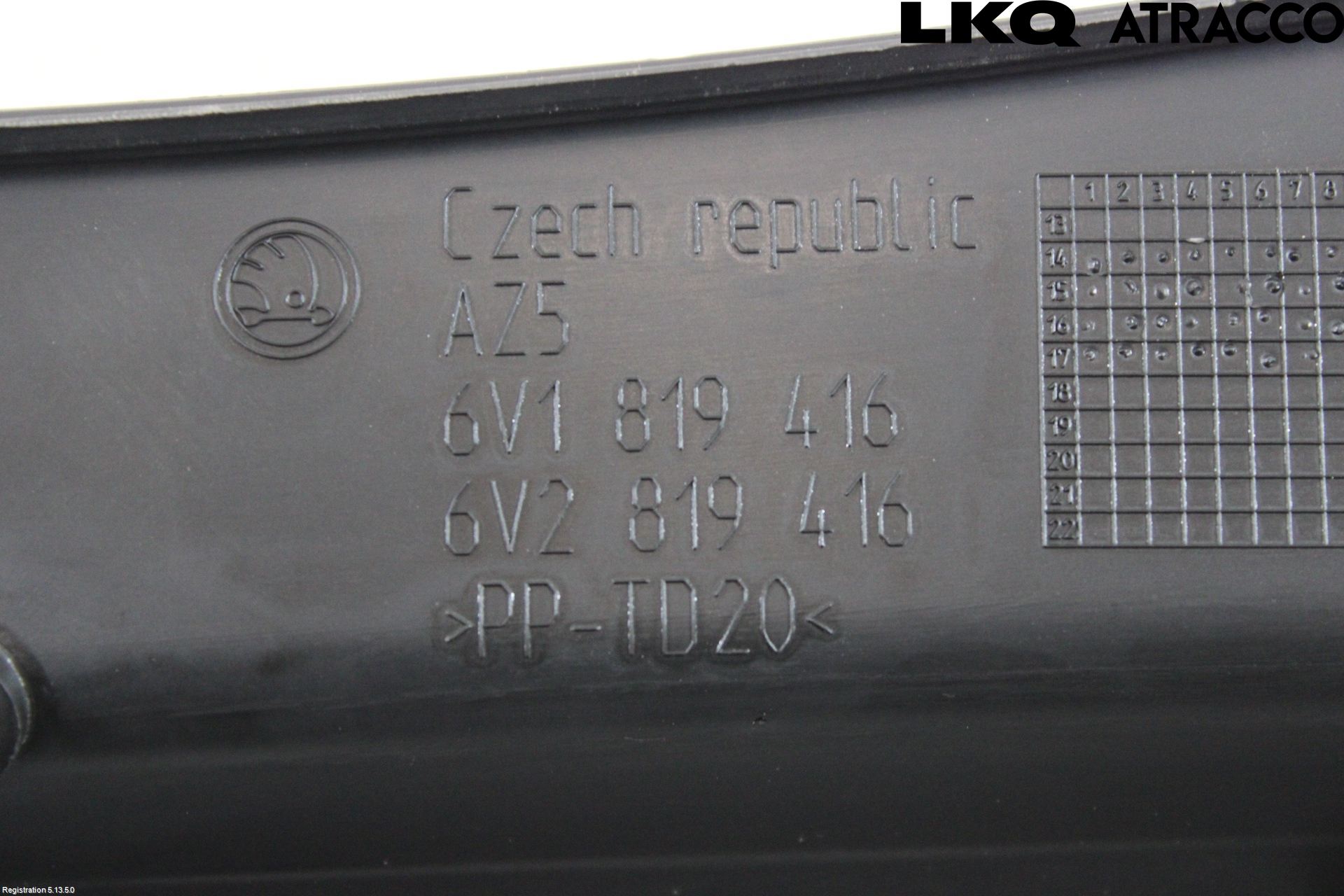 Skoda FABIA 15-21 Torpedplåt-Torpedplast