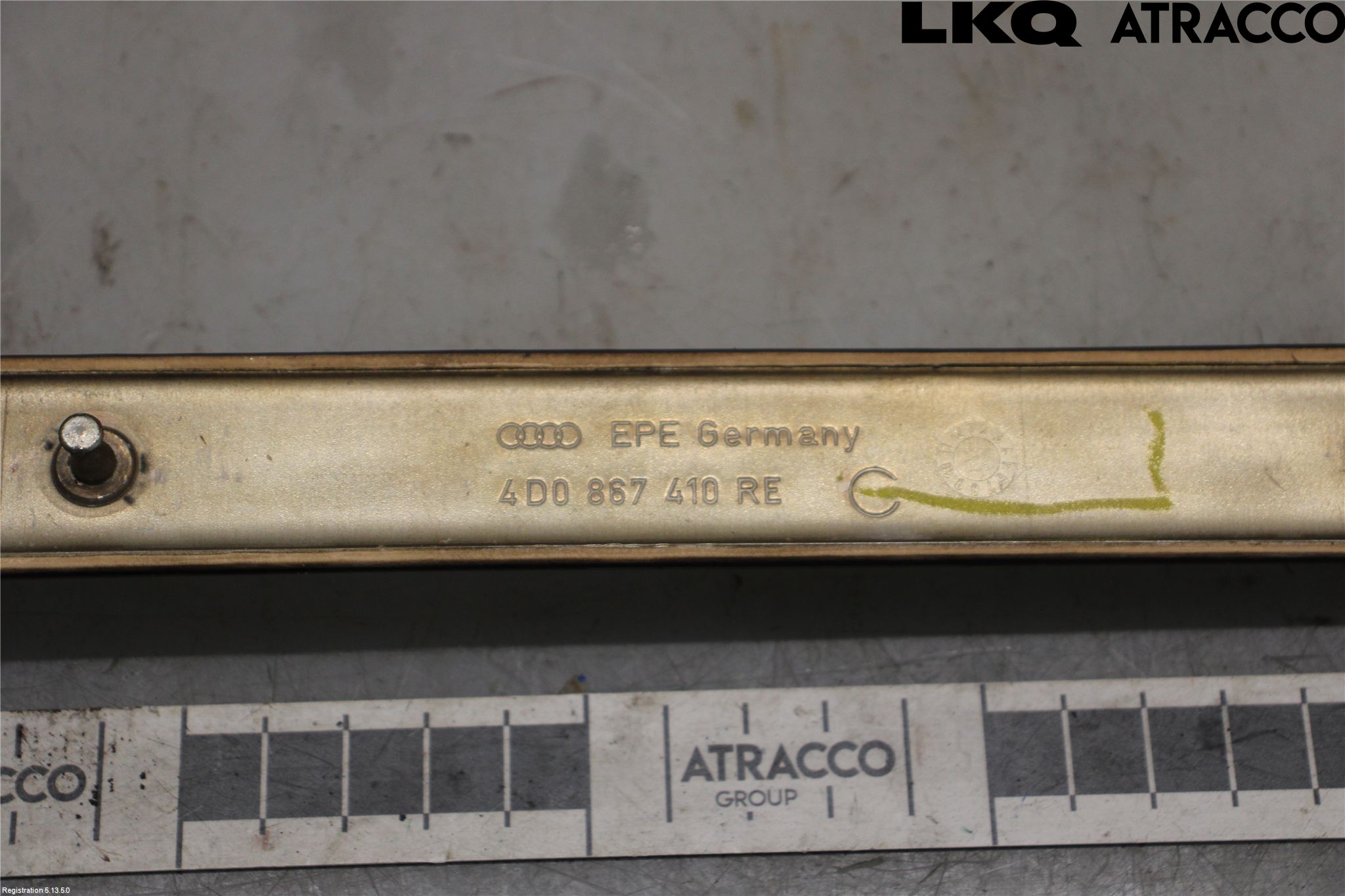 Audi A8/S8 4D 94-02 Dörr Dekorlist Fram Hö