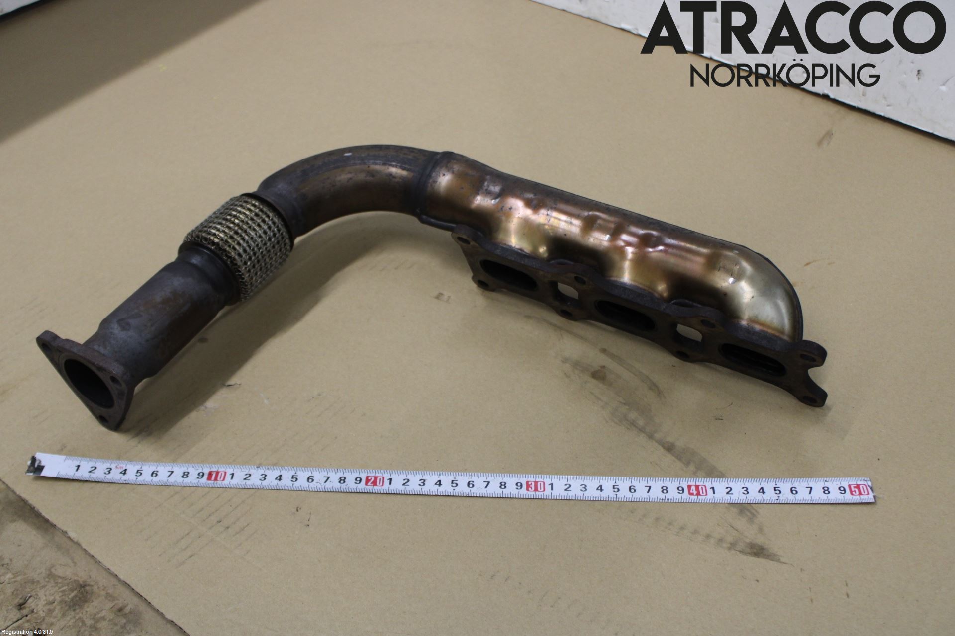 Audi A8/S8 4H 10-17 Grenrör Avgas