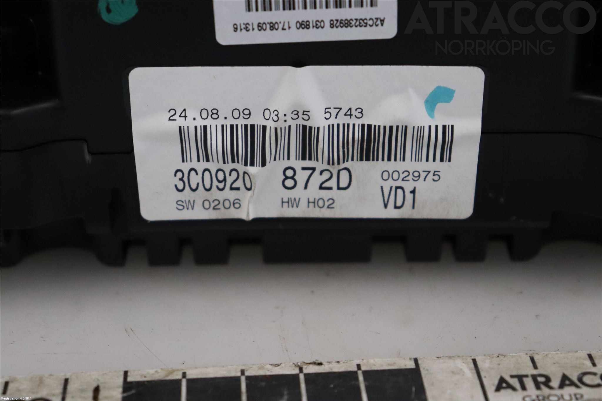 Volkswagen VW PASSAT 05-11 Instrument Komb