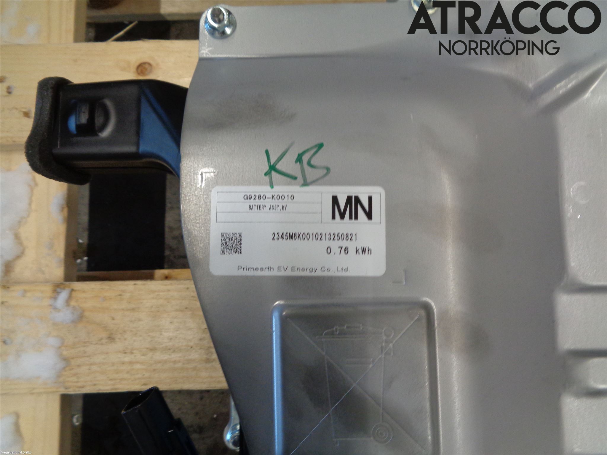 Toyota YARIS XP21 20- Batteri Högspänning