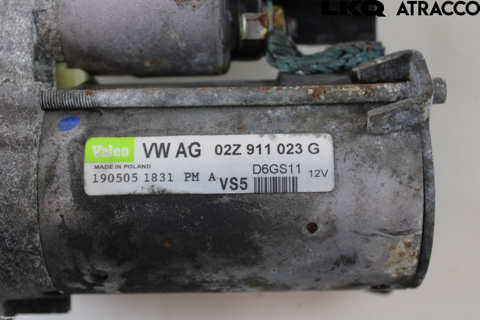 Volkswagen VW PASSAT 05-11 Startmotor