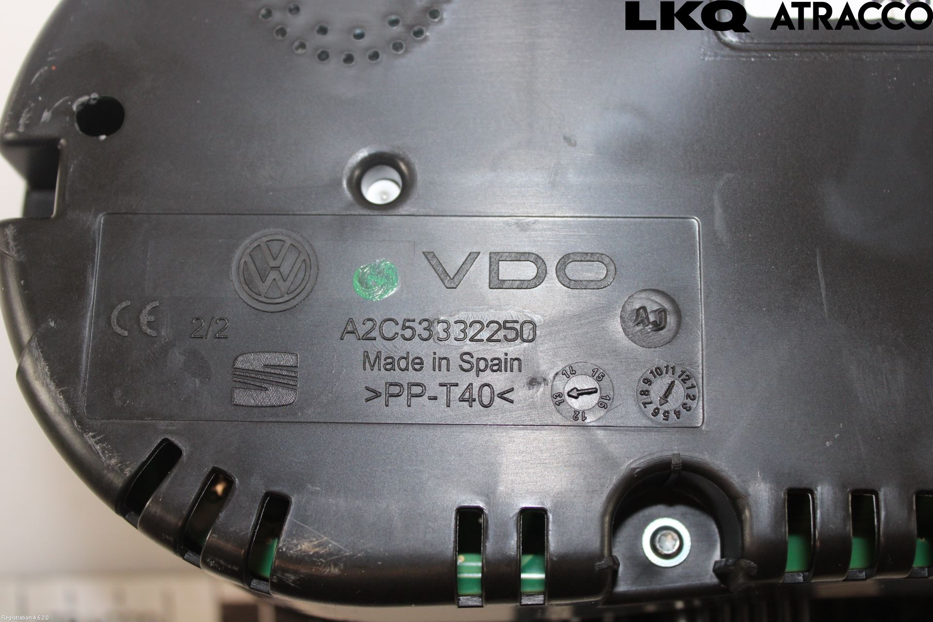 Volkswagen VW POLO 10-17 Instrument Komb
