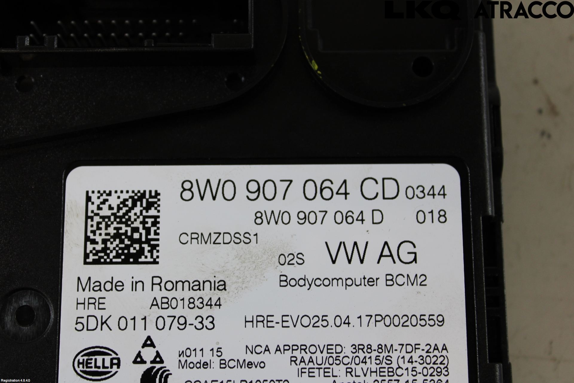 Audi Q7/SQ7 Komfort Styrdon