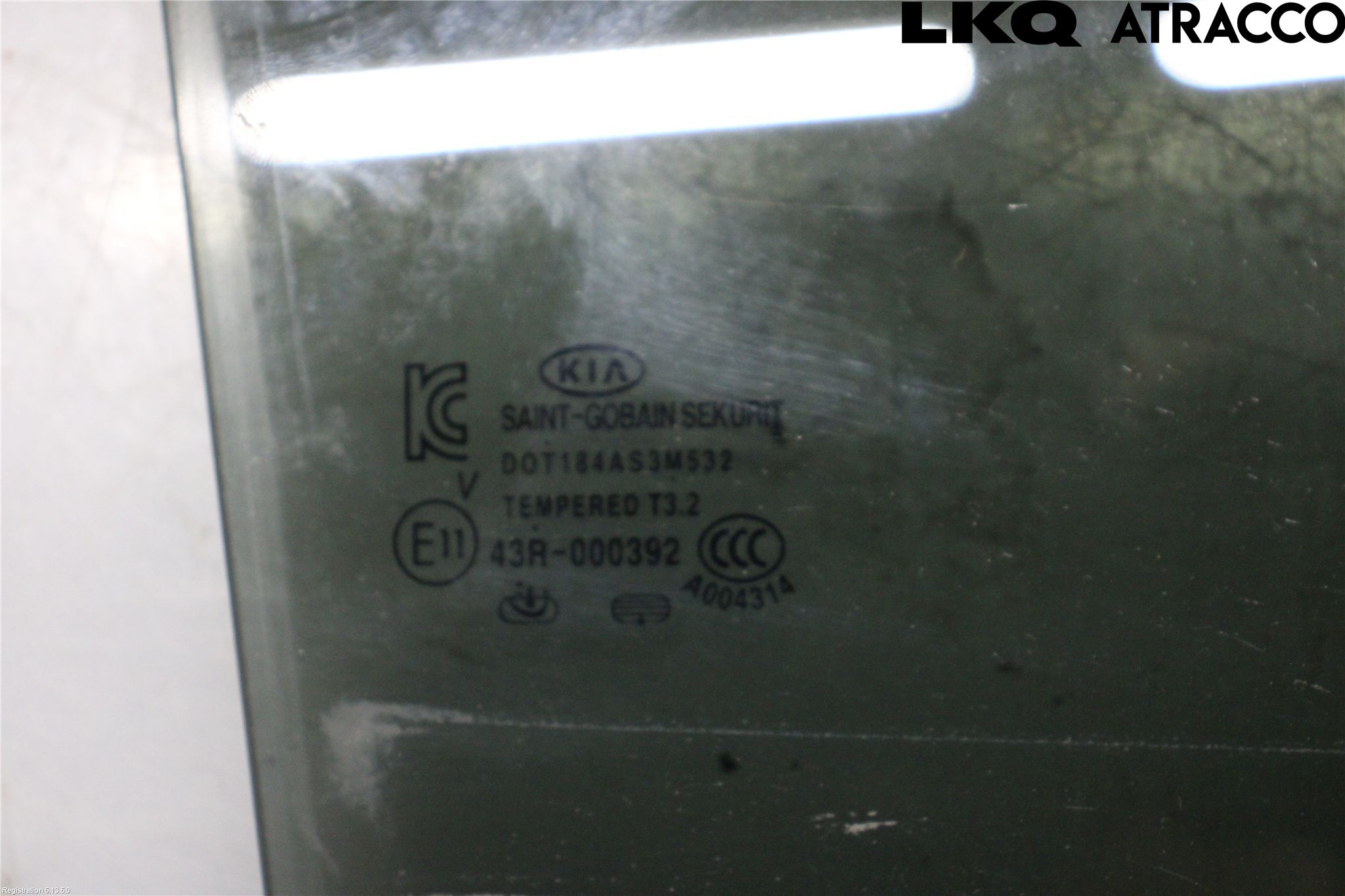 Kia CARENS III 13-19 Dörruta Bak Höger