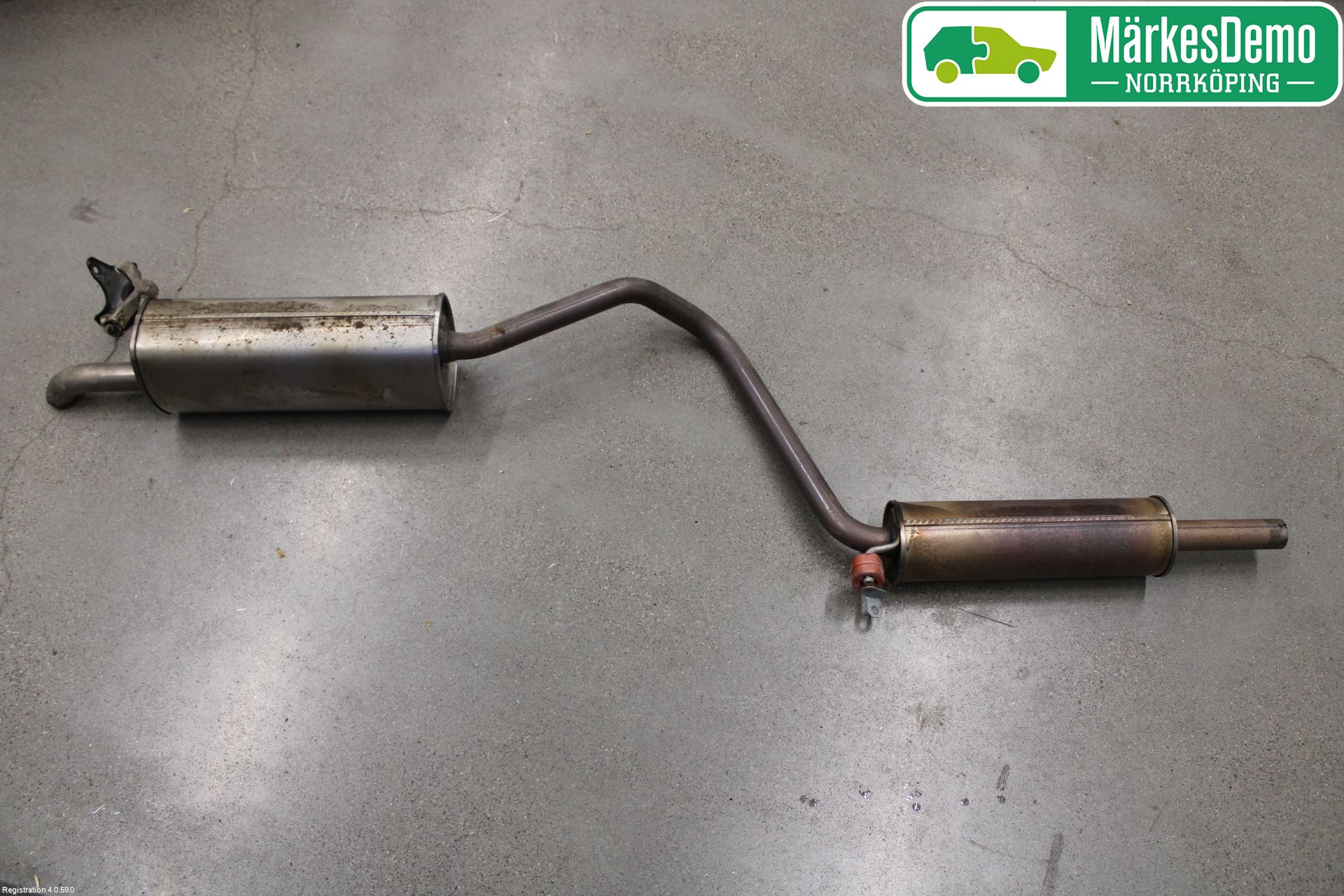 Skoda FABIA 15-21 Avgas Halvsats