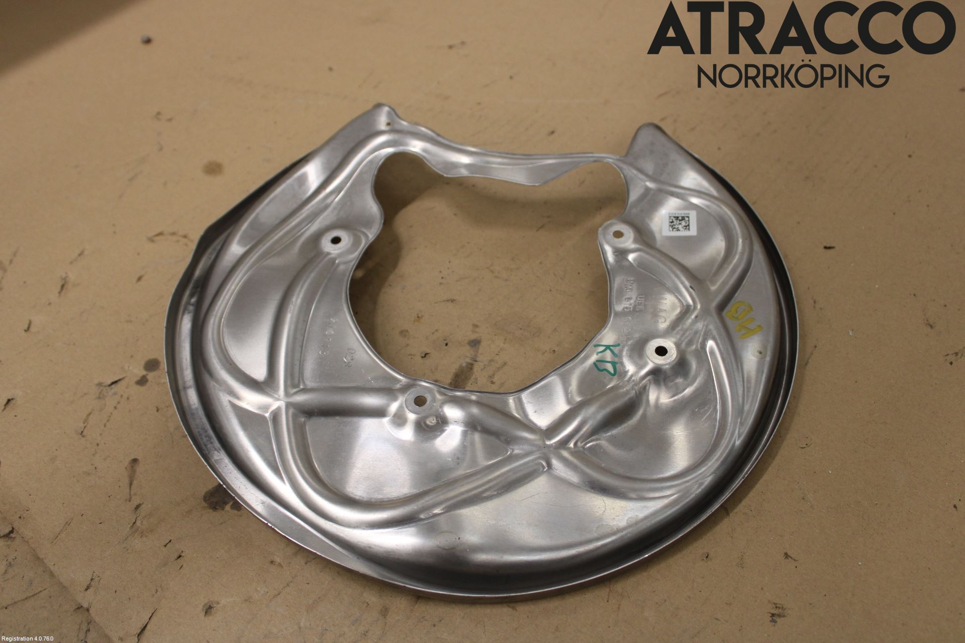 Audi A5 17- Bromssköld Bak