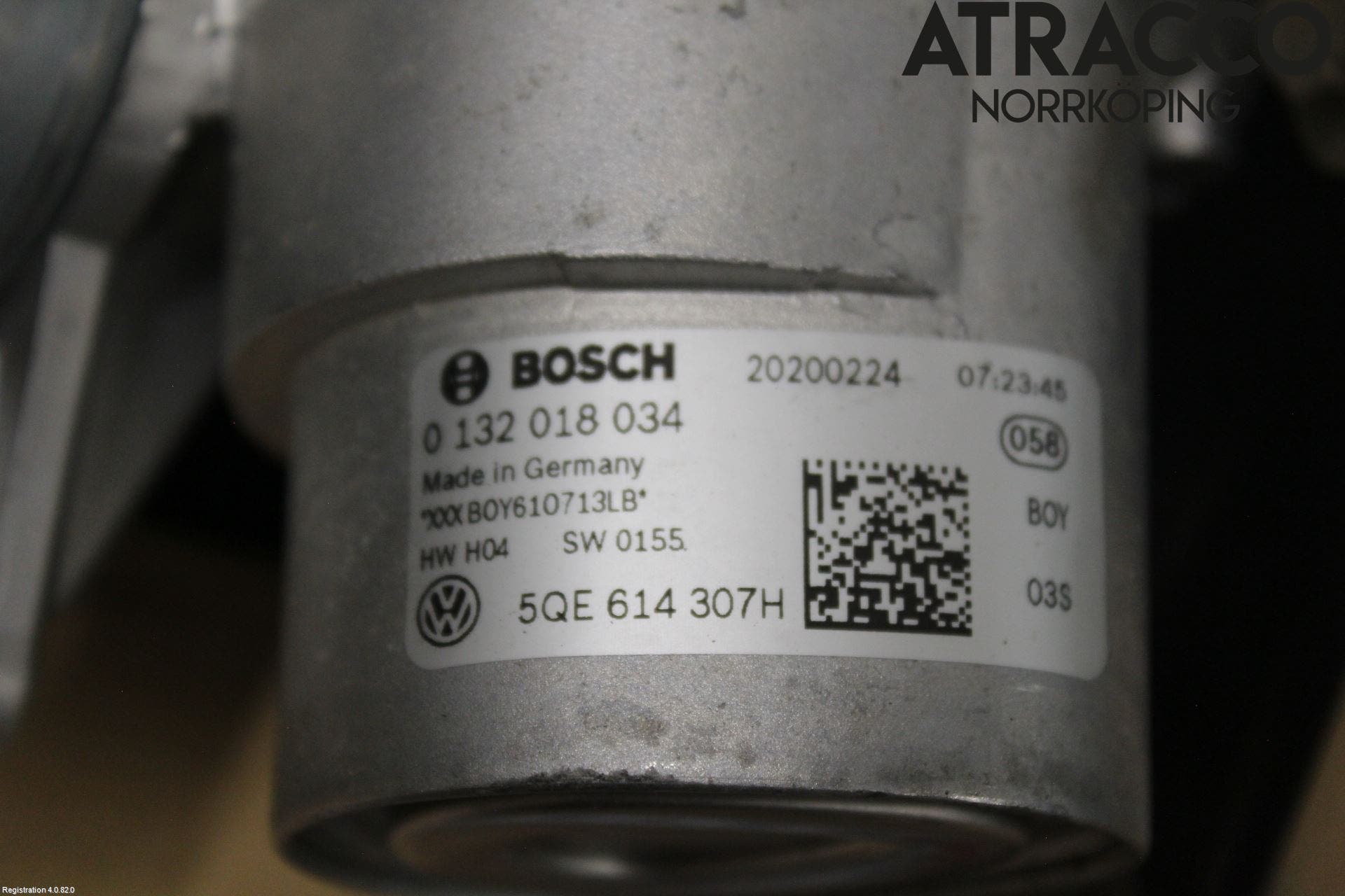 Volkswagen VW GOLF / E-GOLF VII 13-20 Bromstryckackumulator