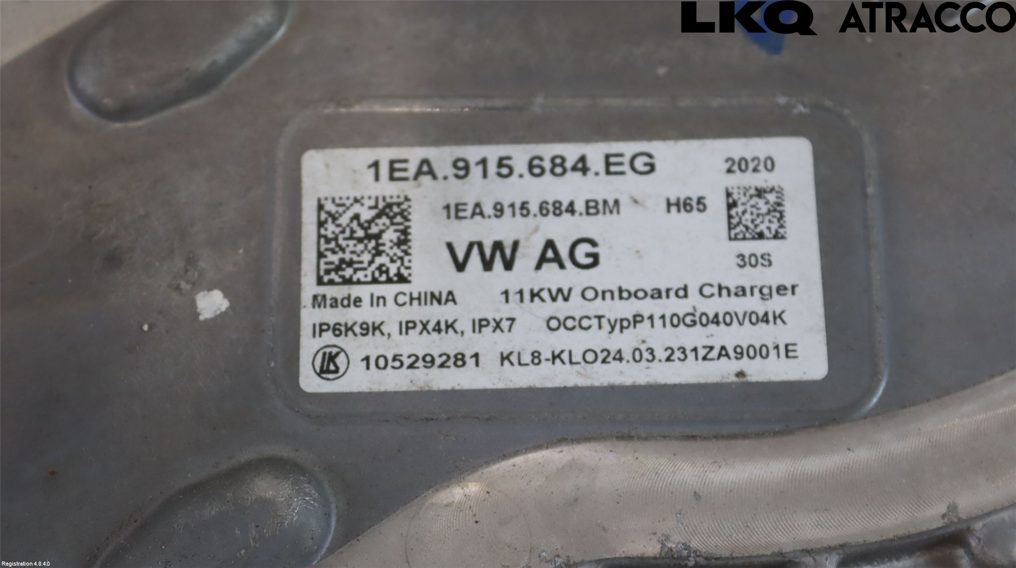 Skoda ENYAQ iV 21- Batteriladdare Högspänning