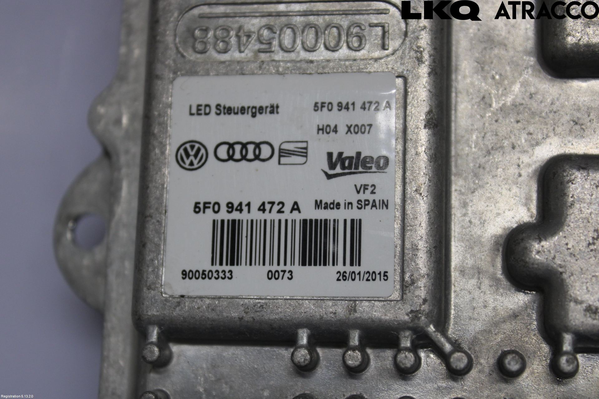 Volkswagen VW GOLF / E-GOLF VII 13-20 Styrenhet Strålkastare