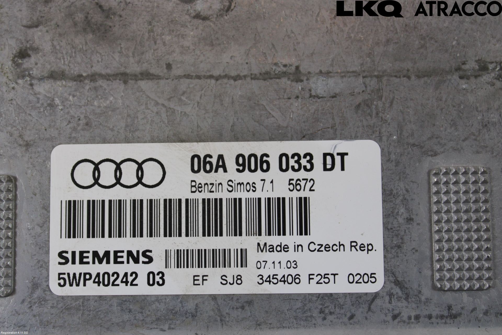 Audi A3/S3     96-03 Styrenhet Insprut Bensin