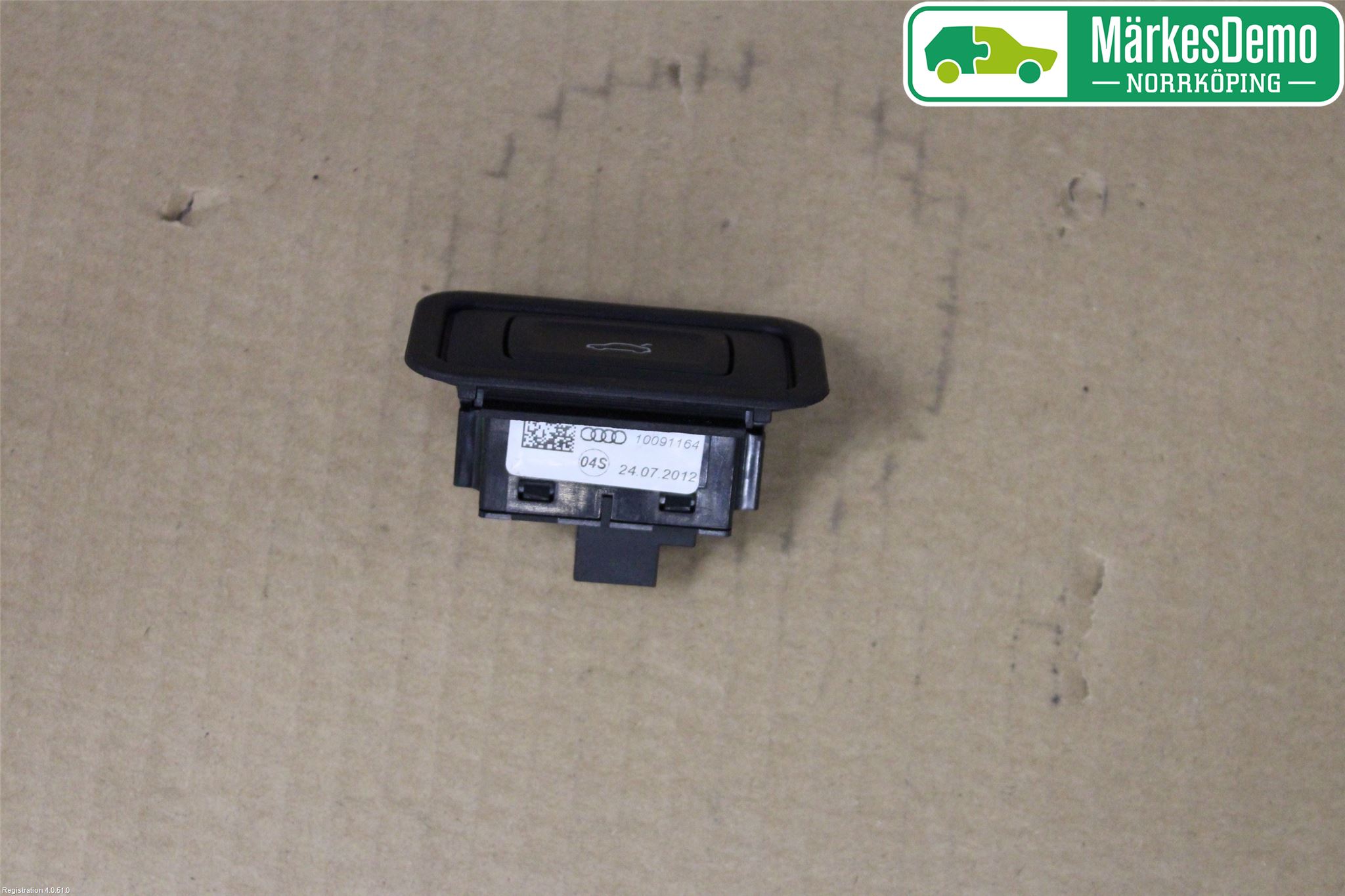 Audi A8/S8 4H 10-17 Strömställare Baklucka