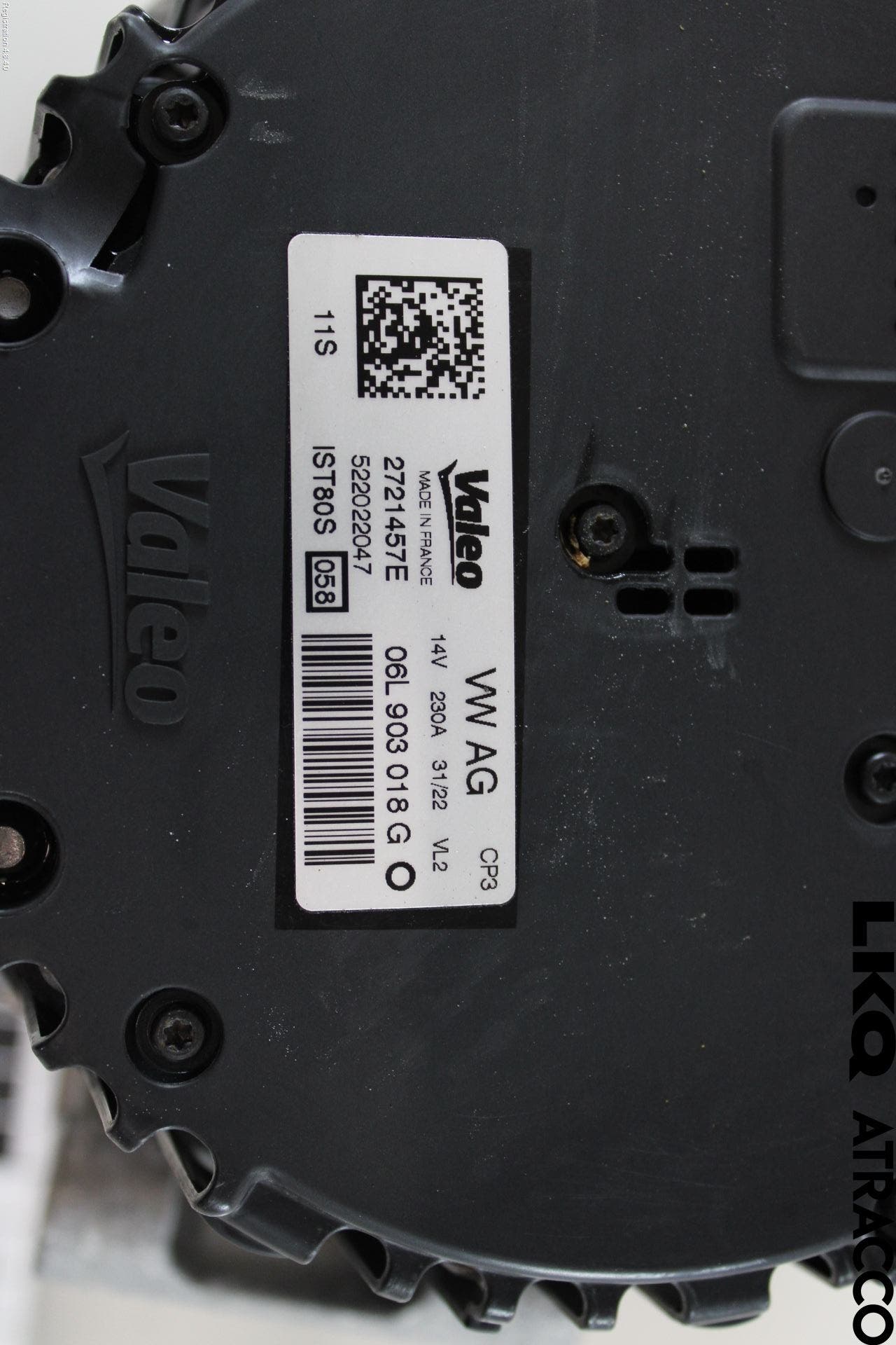 Audi A4/S4 B9 20- Generator