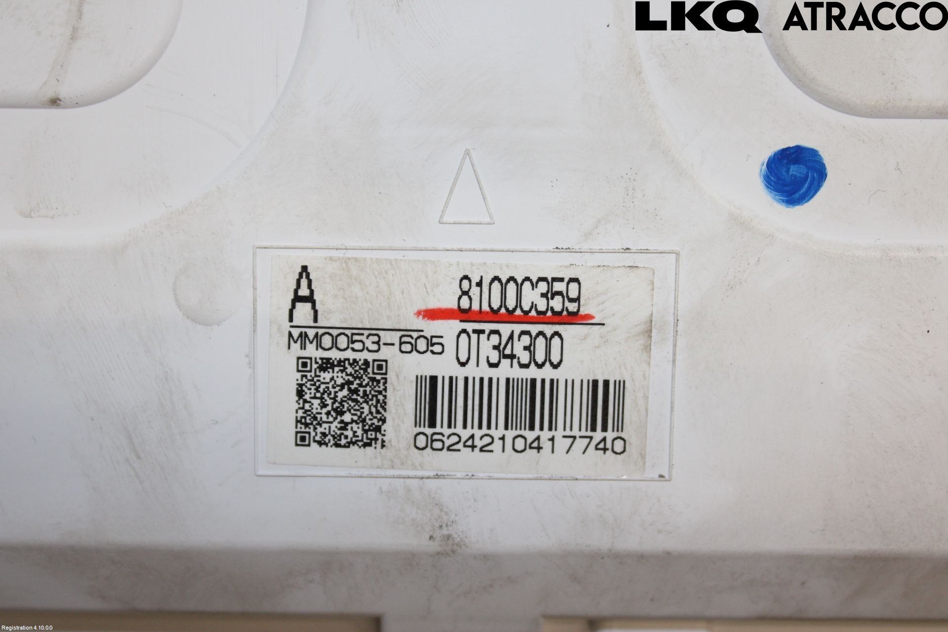 Mitsubishi ASX 10-22 Instrument Komb