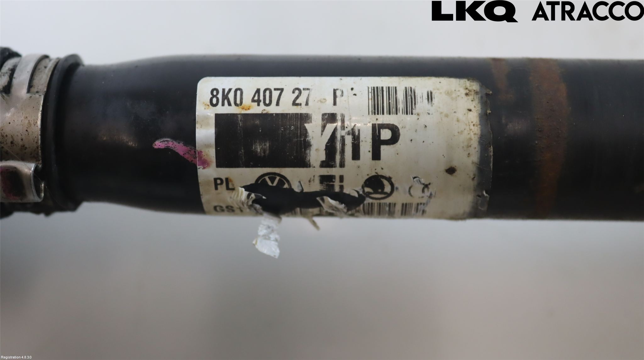 Audi A4 ALLROAD 09-16 Drivaxel Fram Vänster