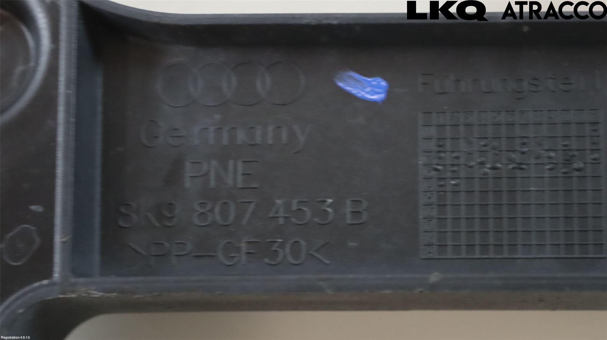 Audi A4 12-15 Stötfångarfäste Bak Vä