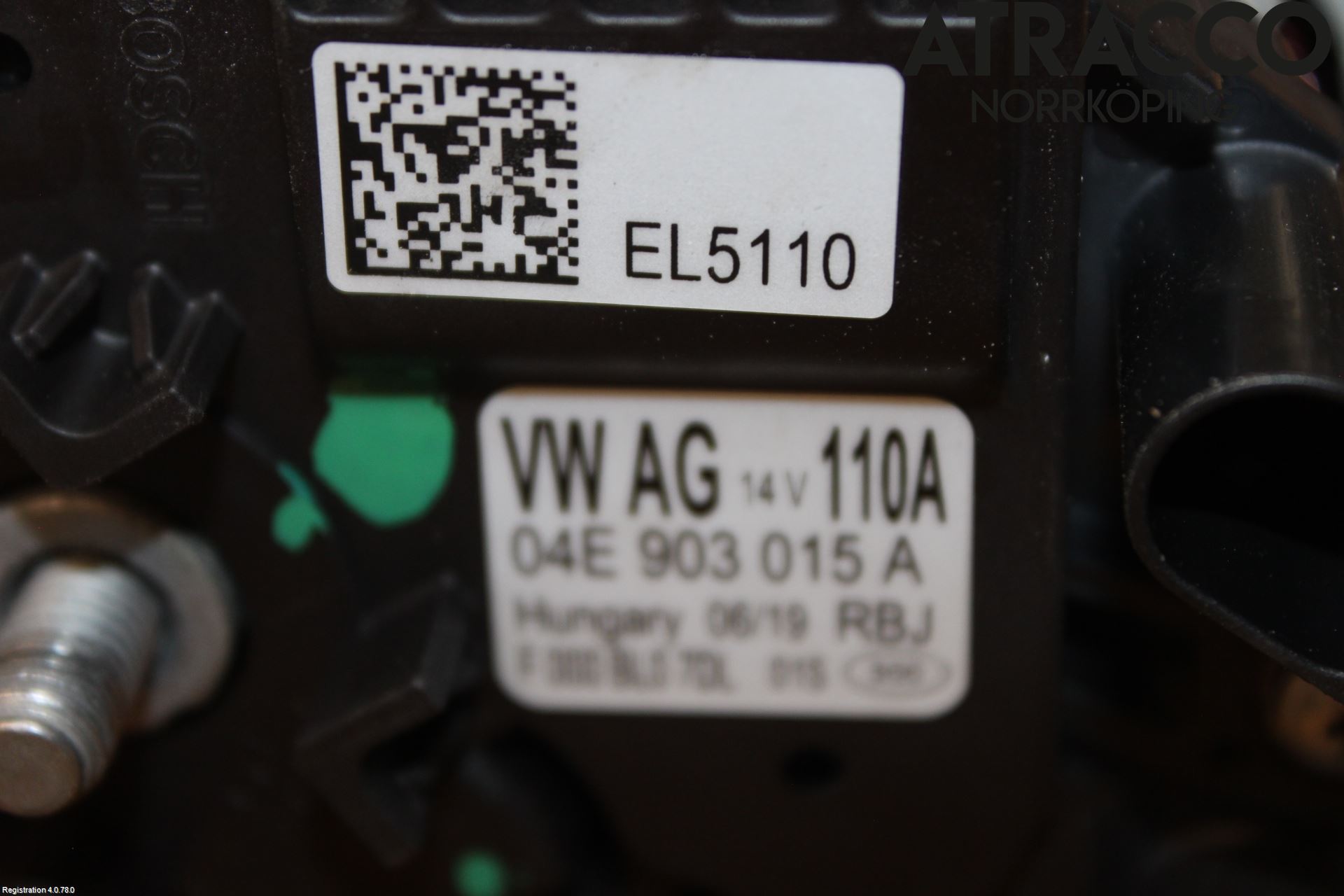 Volkswagen VW POLO VI 18->> Generator