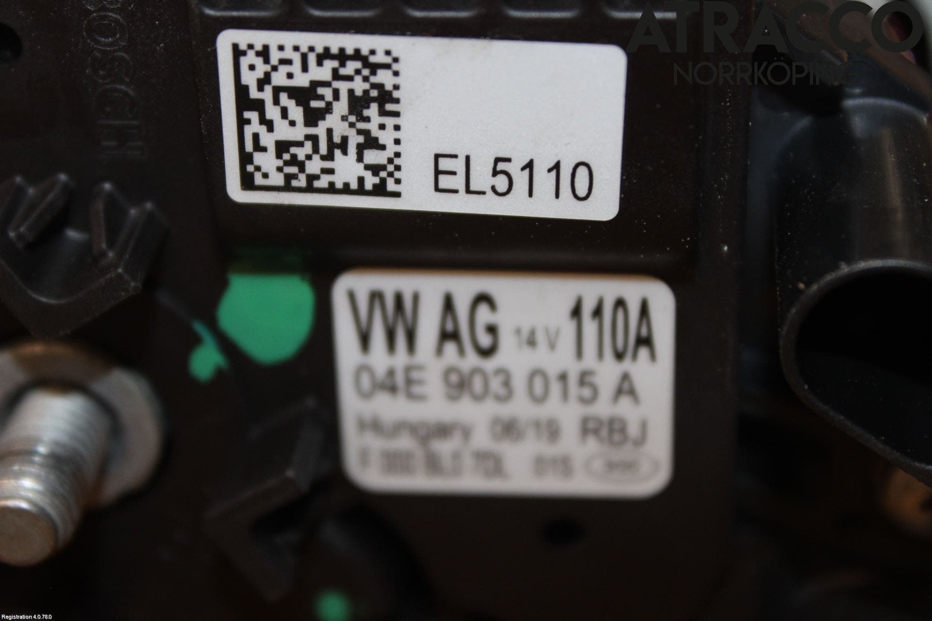 Volkswagen VW POLO VI 18->> Generator