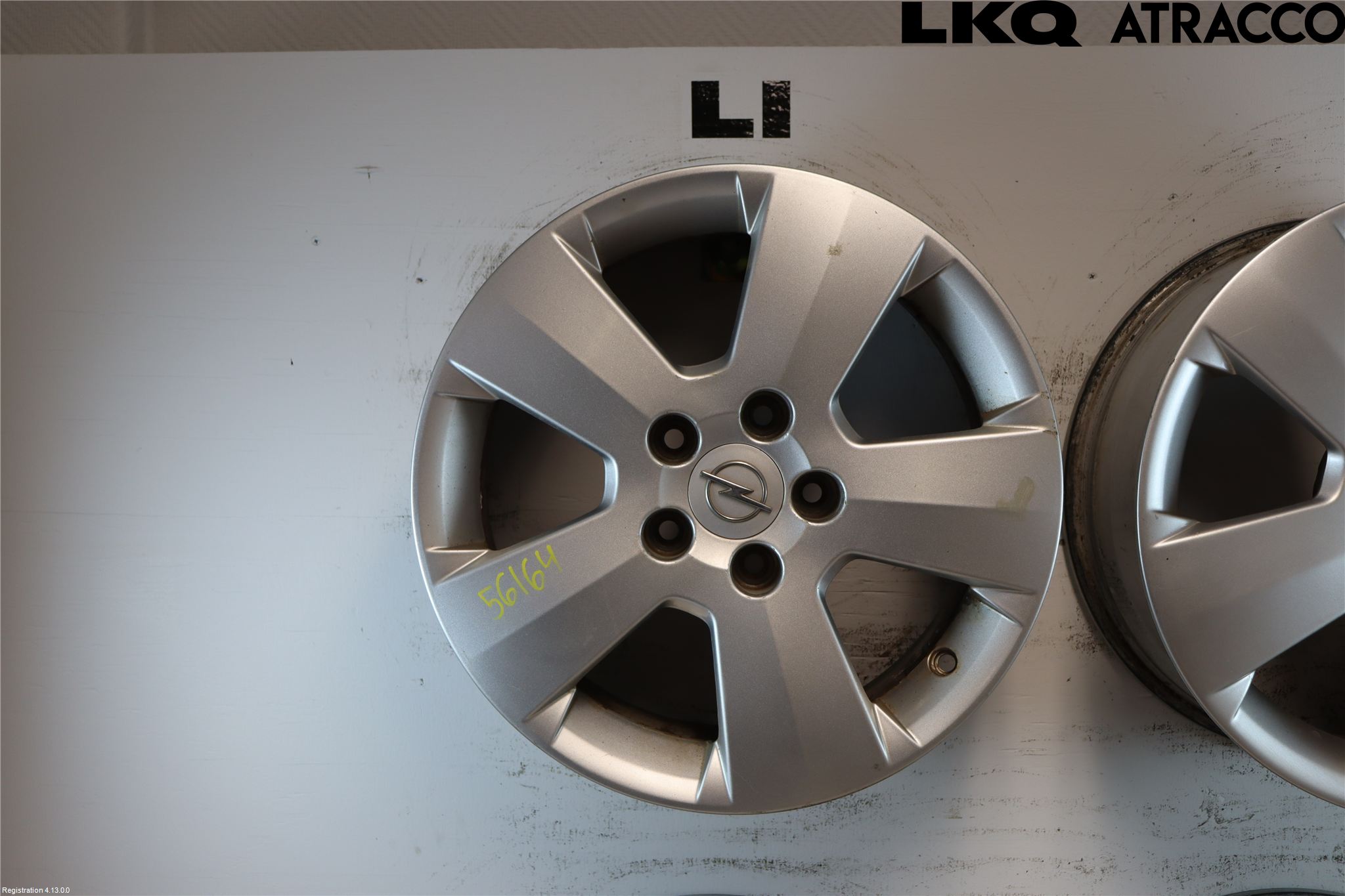 Opel ASTRA H 04-12 Fälg Aluminium