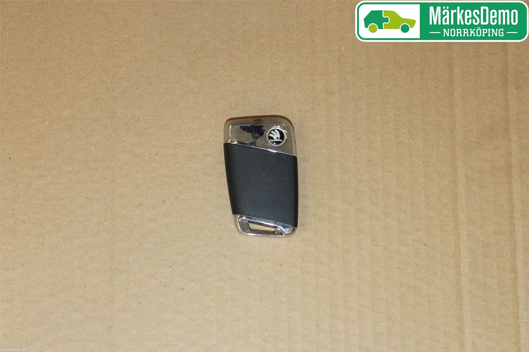 Skoda KODIAQ 17-24 Fjärrkontroll Larm-Centrallås