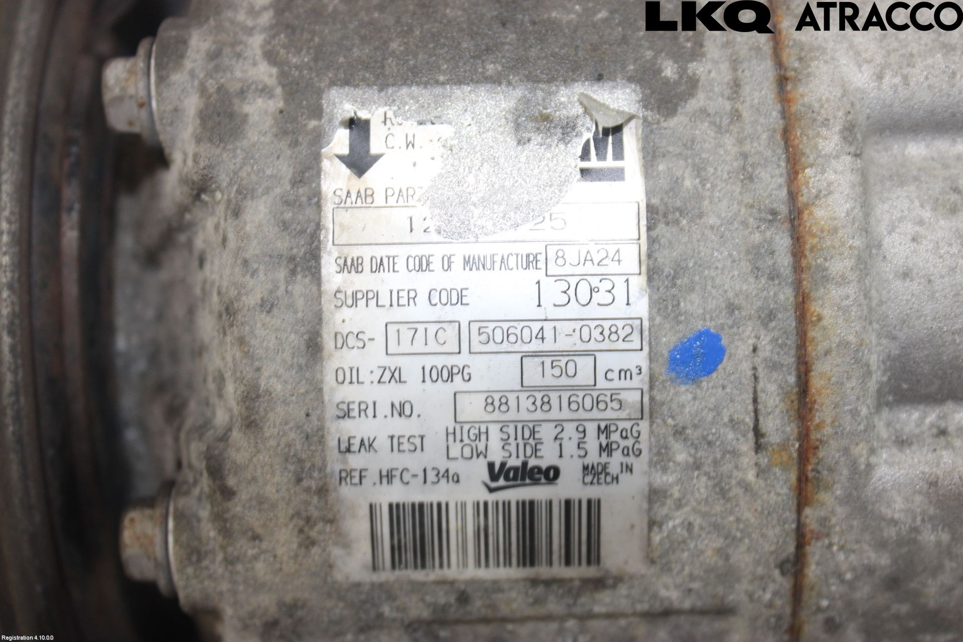 Saab 9-5     06-10 Ac Kompressor