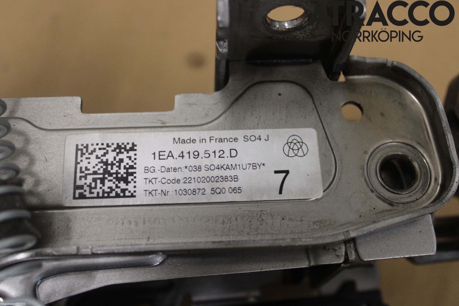 Volkswagen VW ID.3 21- Rattaxelagg Justerbart