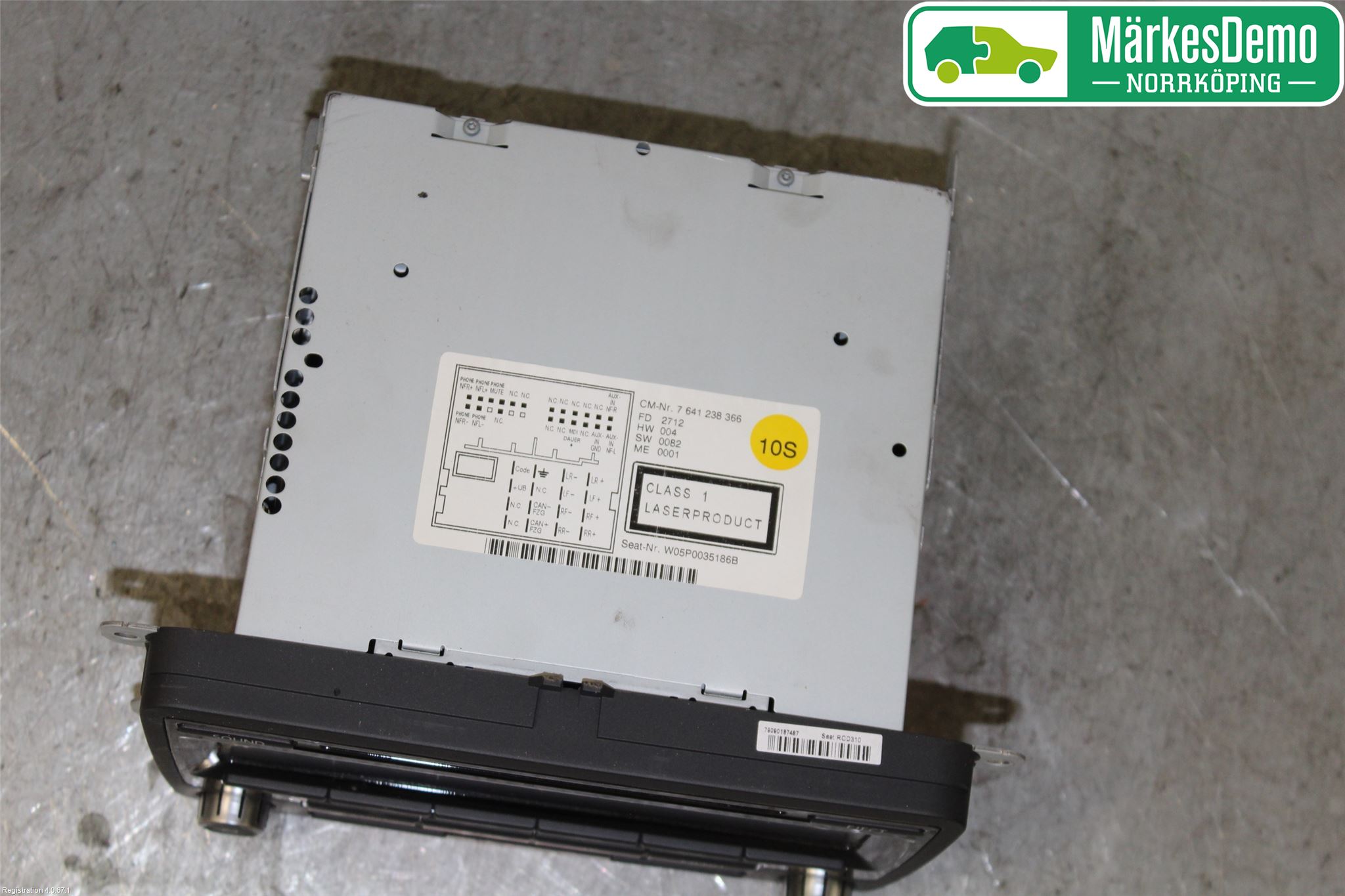 Seat LEON 06-12 Cd Radio - Multimediapanel