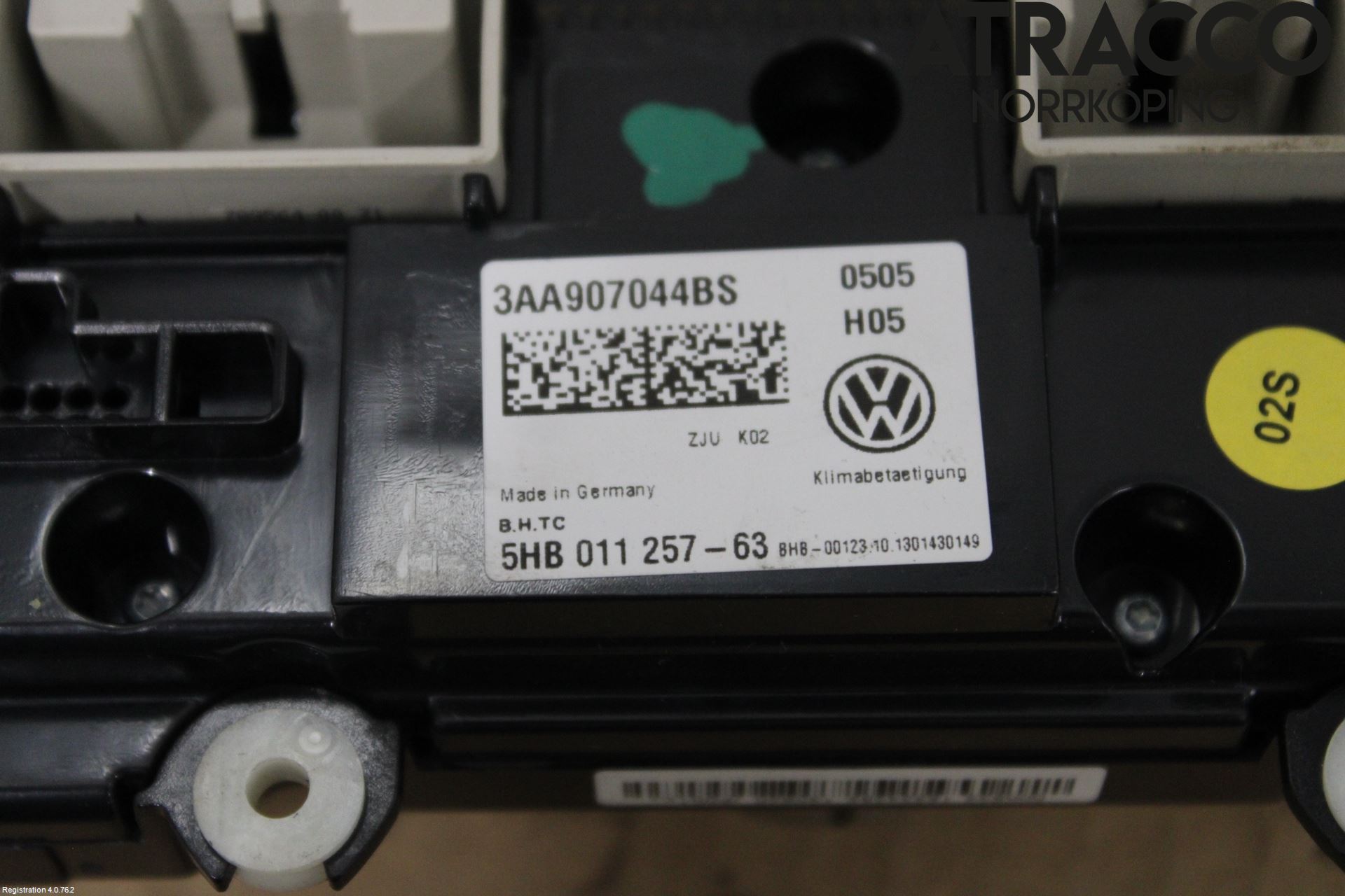 Volkswagen VW PASSAT 11-14 Värmereglage
