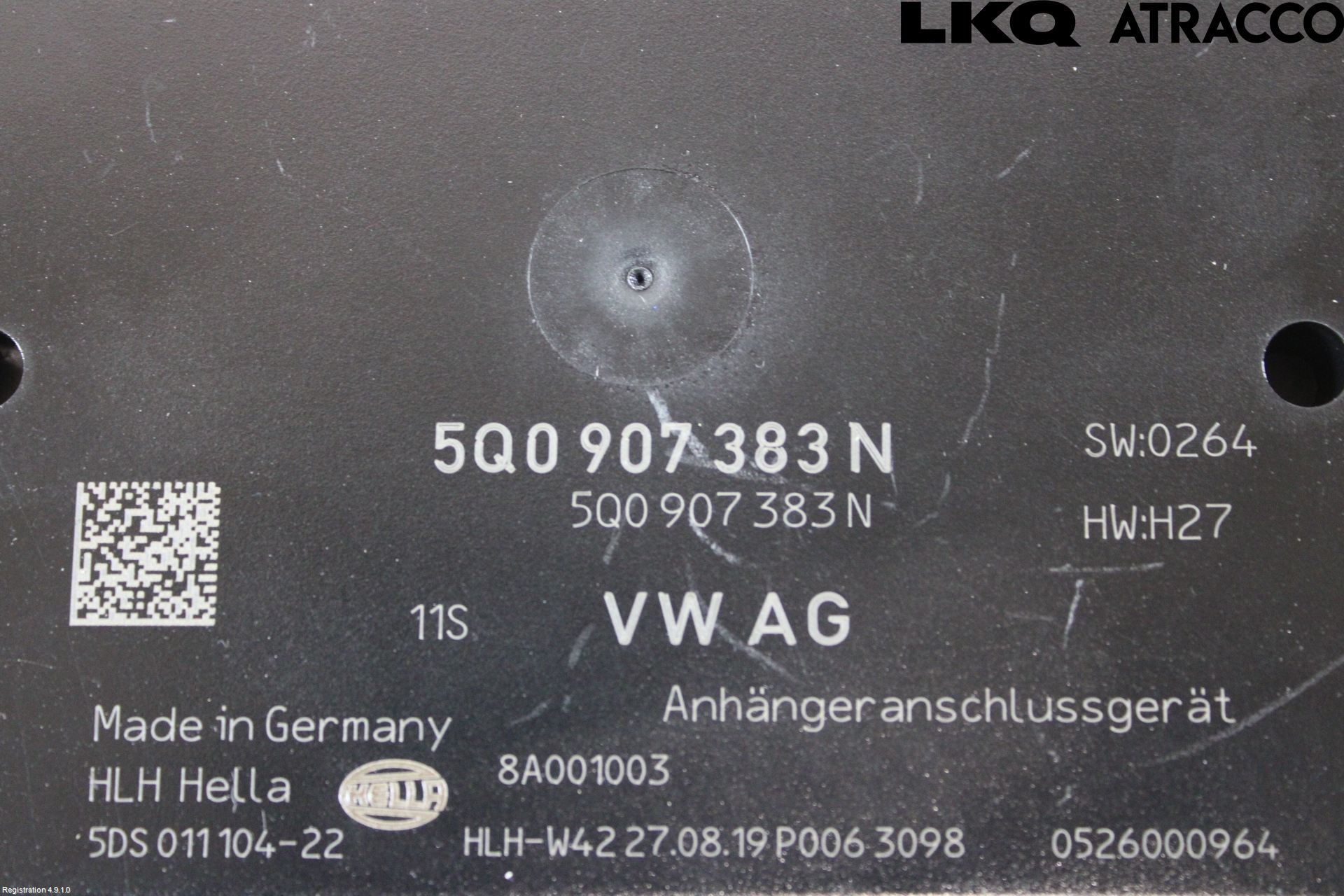 Seat ATECA 16->> Styrenhet Dragkrok