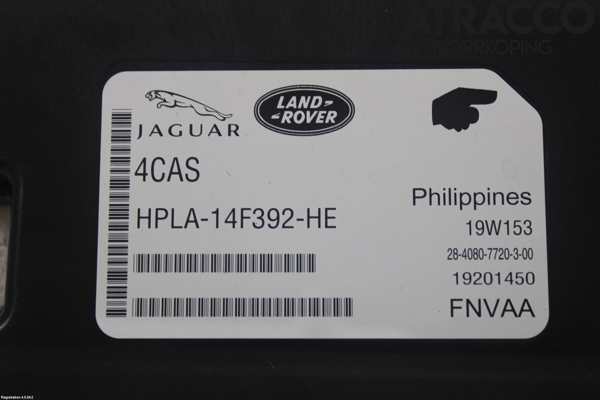 Jaguar I-PACE 18- Styrenhet Fjädring