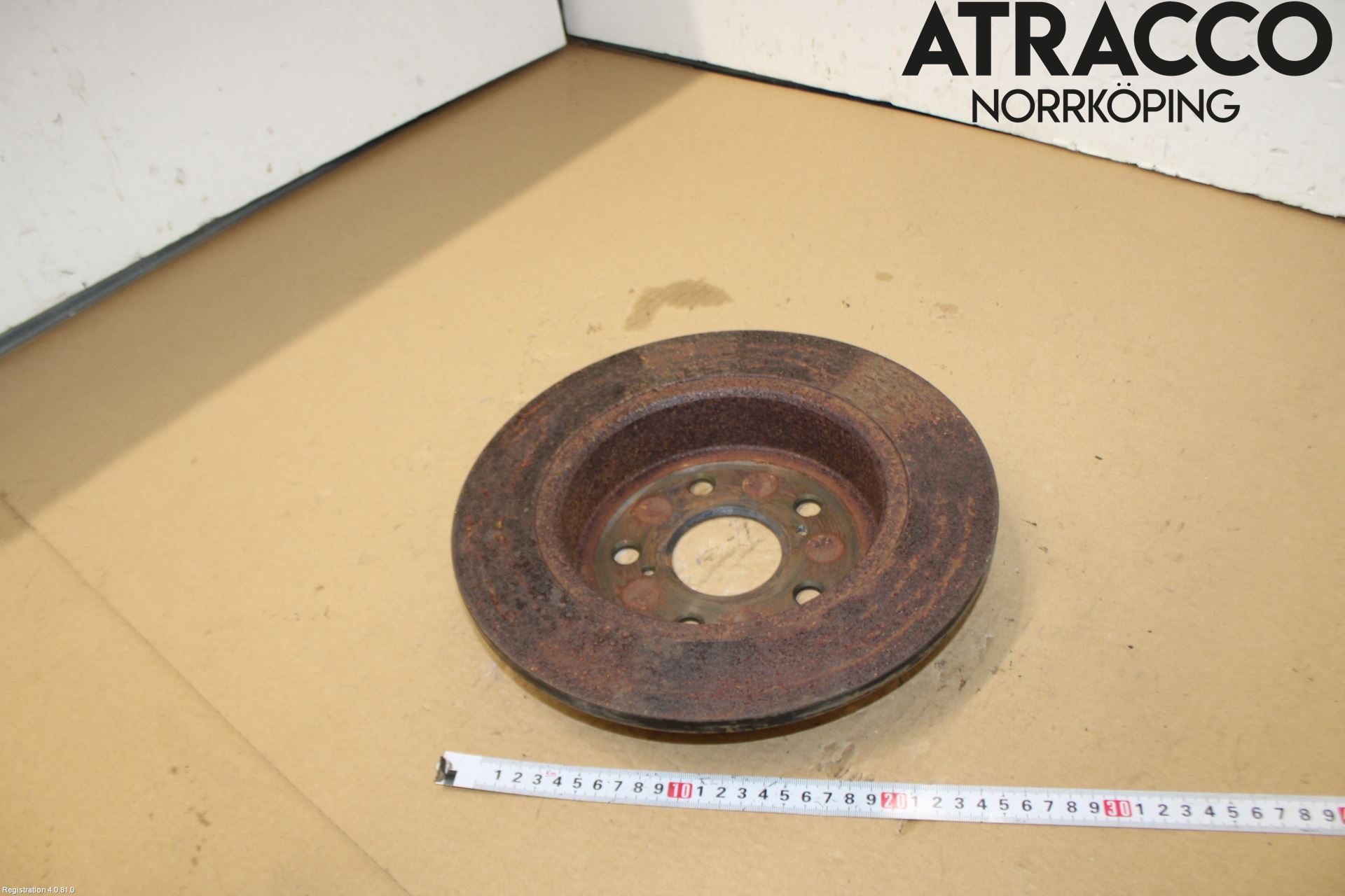 Toyota C-HR 16-23 Bromsskiva Bak