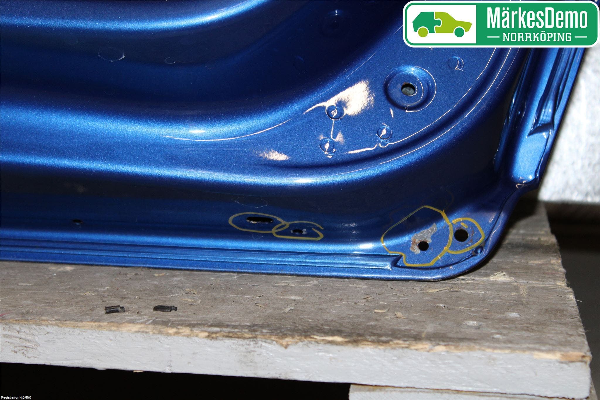 Volkswagen VW SCIROCCO 09-17 Dörr 2D Höger