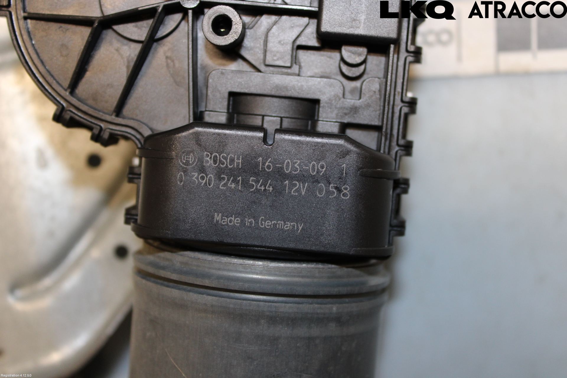 Dacia DUSTER 10-17 Torkarmekanism Vindruta