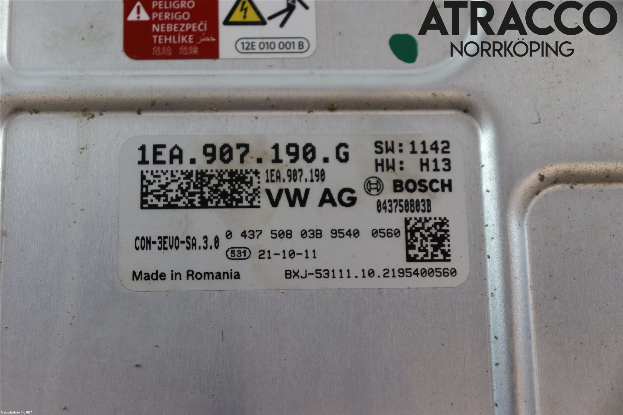 Volkswagen VW ID.4 21- Dc-Cd Omvandlare Hybrid